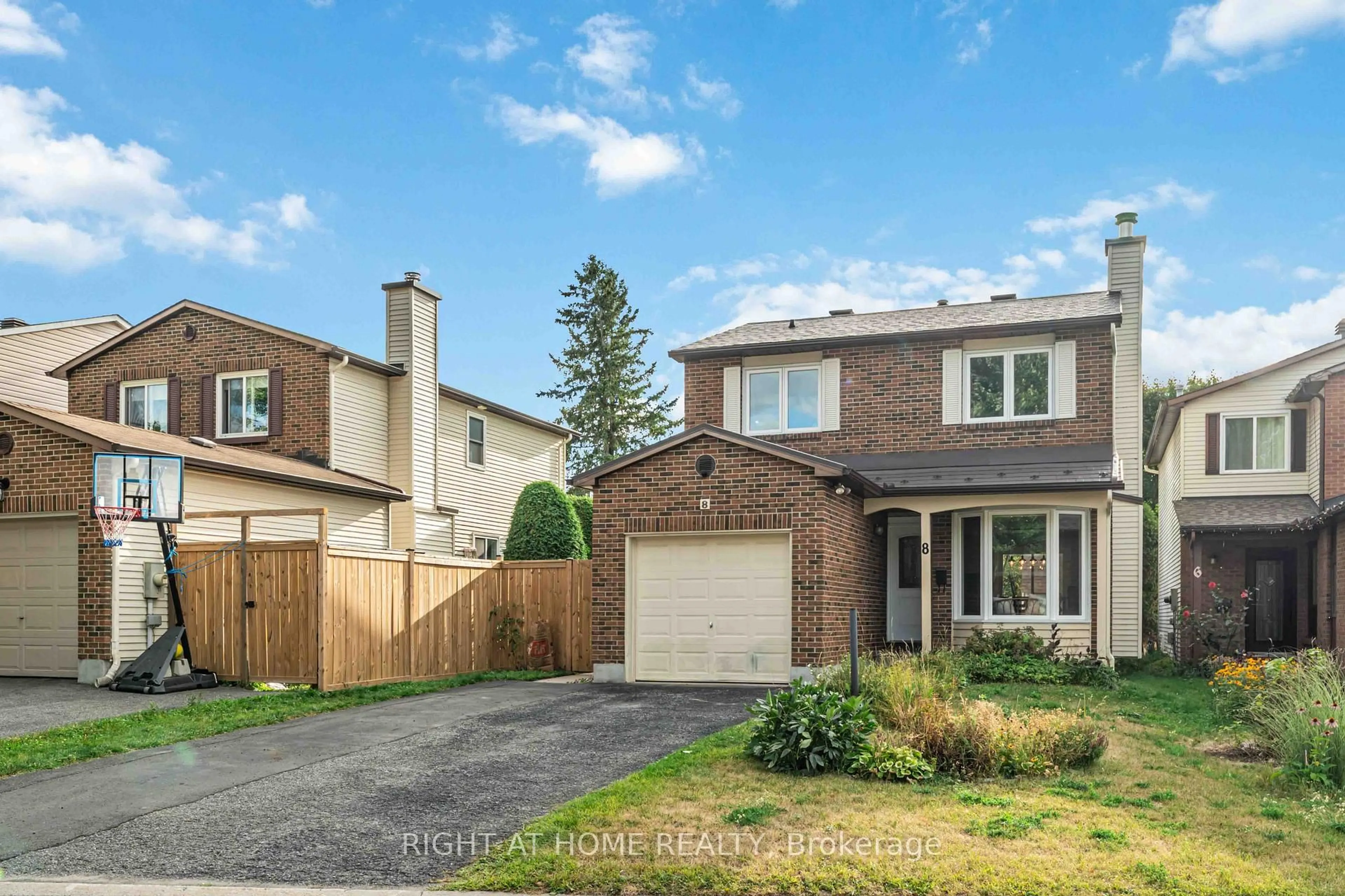 Home with brick exterior material, street for 8 Stable Way, Kanata Ontario K2M 1A6