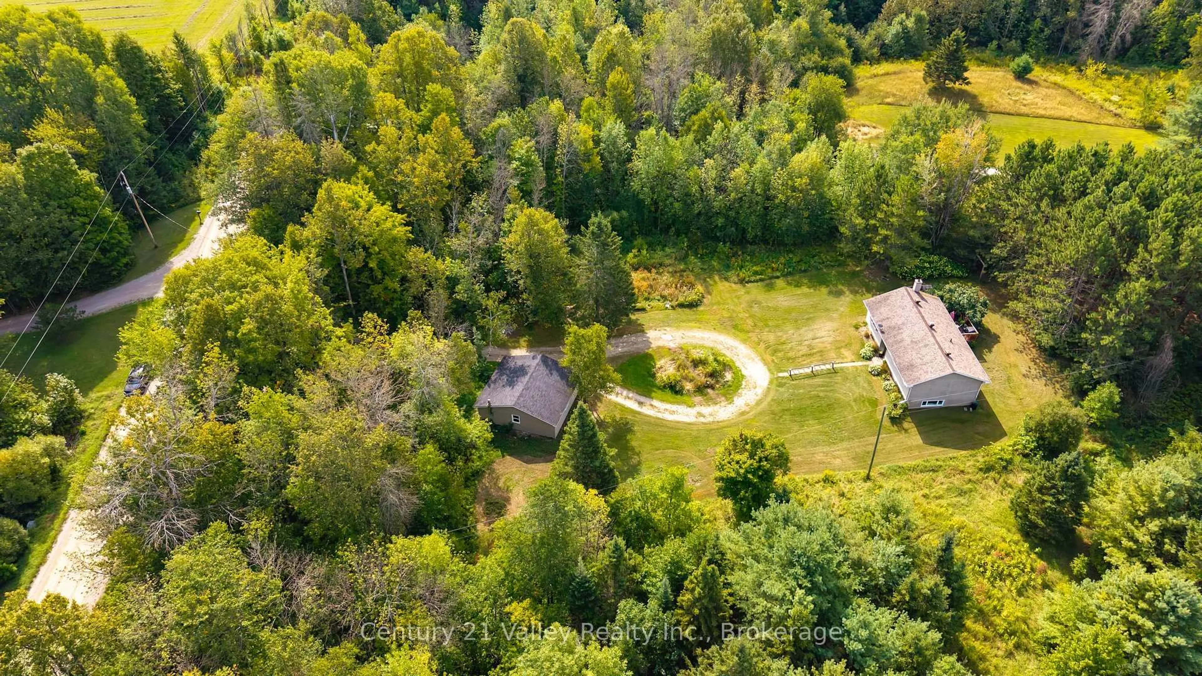 A pic from outside/outdoor area/front of a property/back of a property/a pic from drone, forest/trees view for 3045 Mclaughlin Rd, Pembroke Ontario K8A 6W3