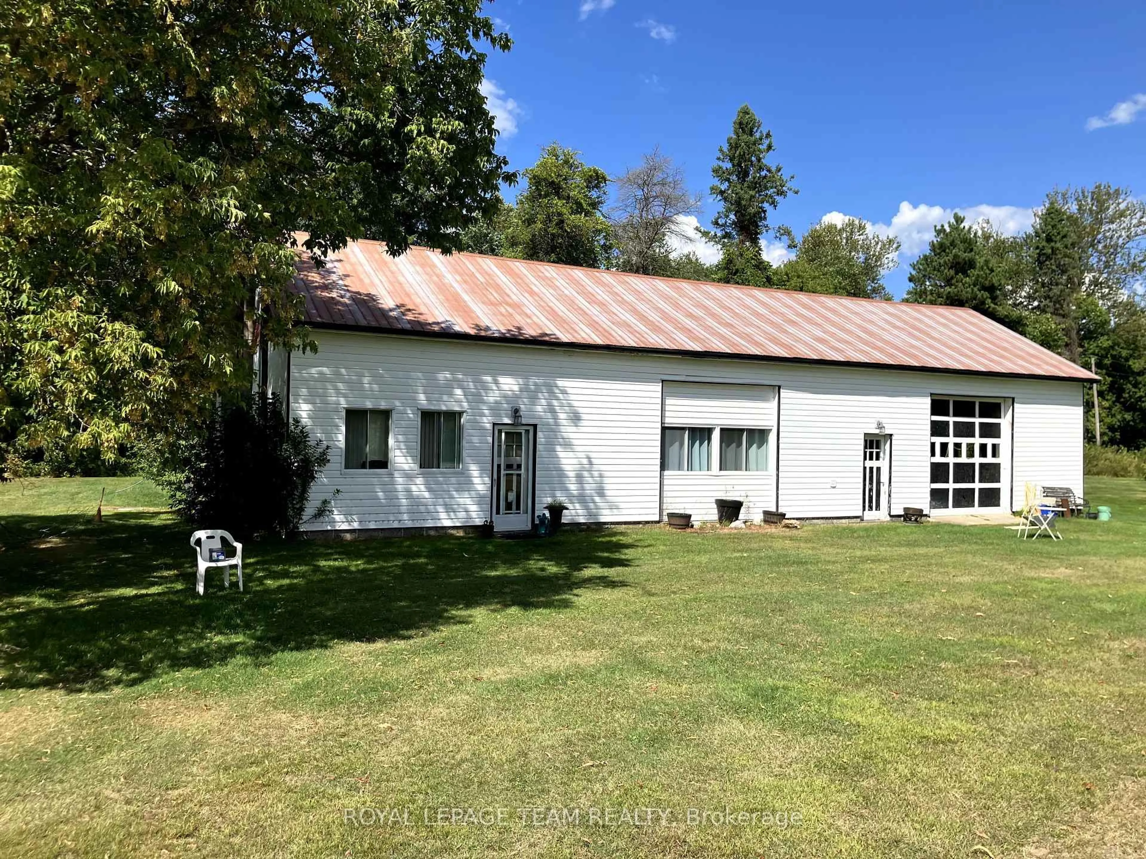 A pic from outside/outdoor area/front of a property/back of a property/a pic from drone, building for 299 Mount St Patrick Rd, Dacre Ontario K0J 1N0