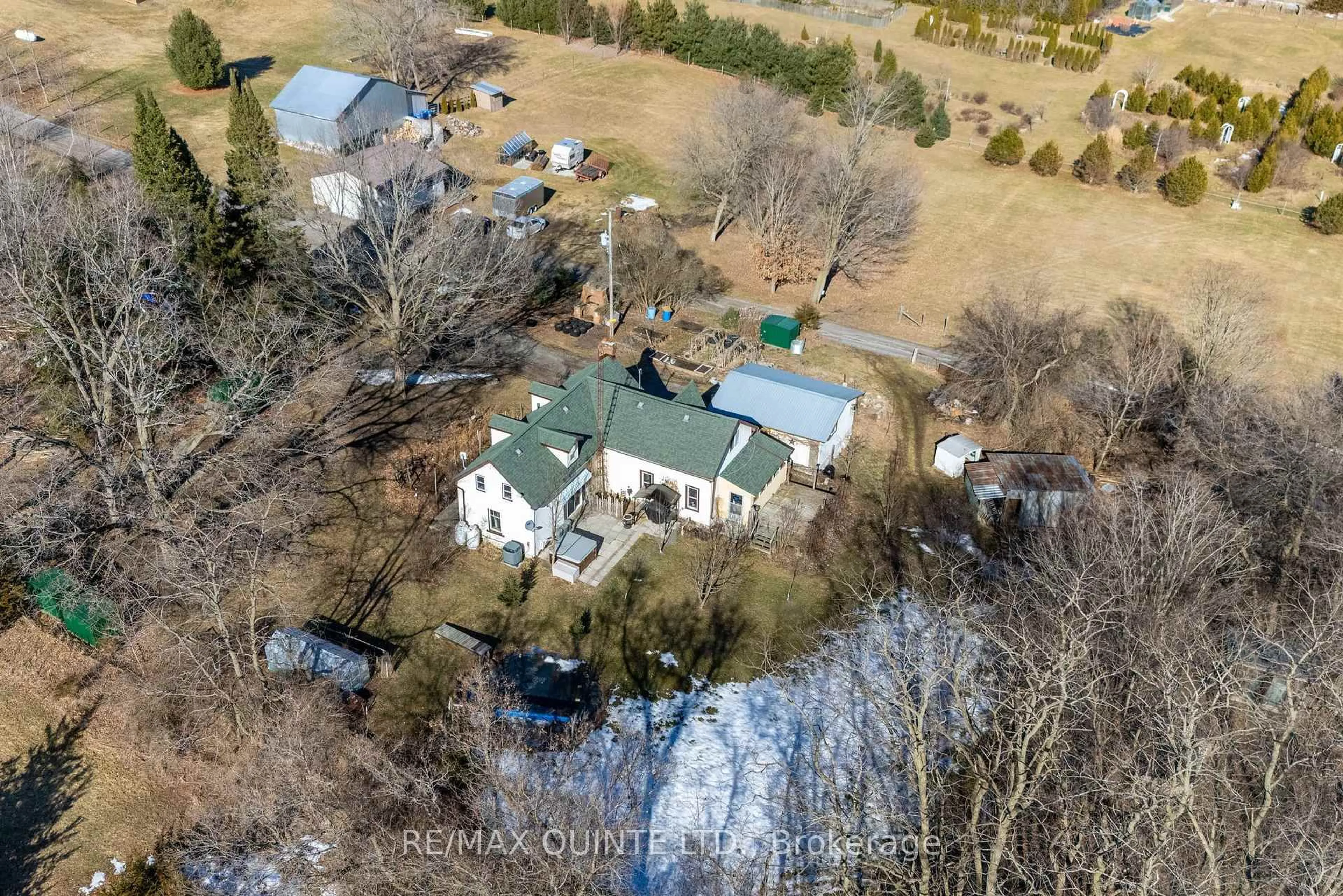 A pic from outside/outdoor area/front of a property/back of a property/a pic from drone, unknown for 636 GLEN ROSS Rd, Hastings Ontario K0K 2C0