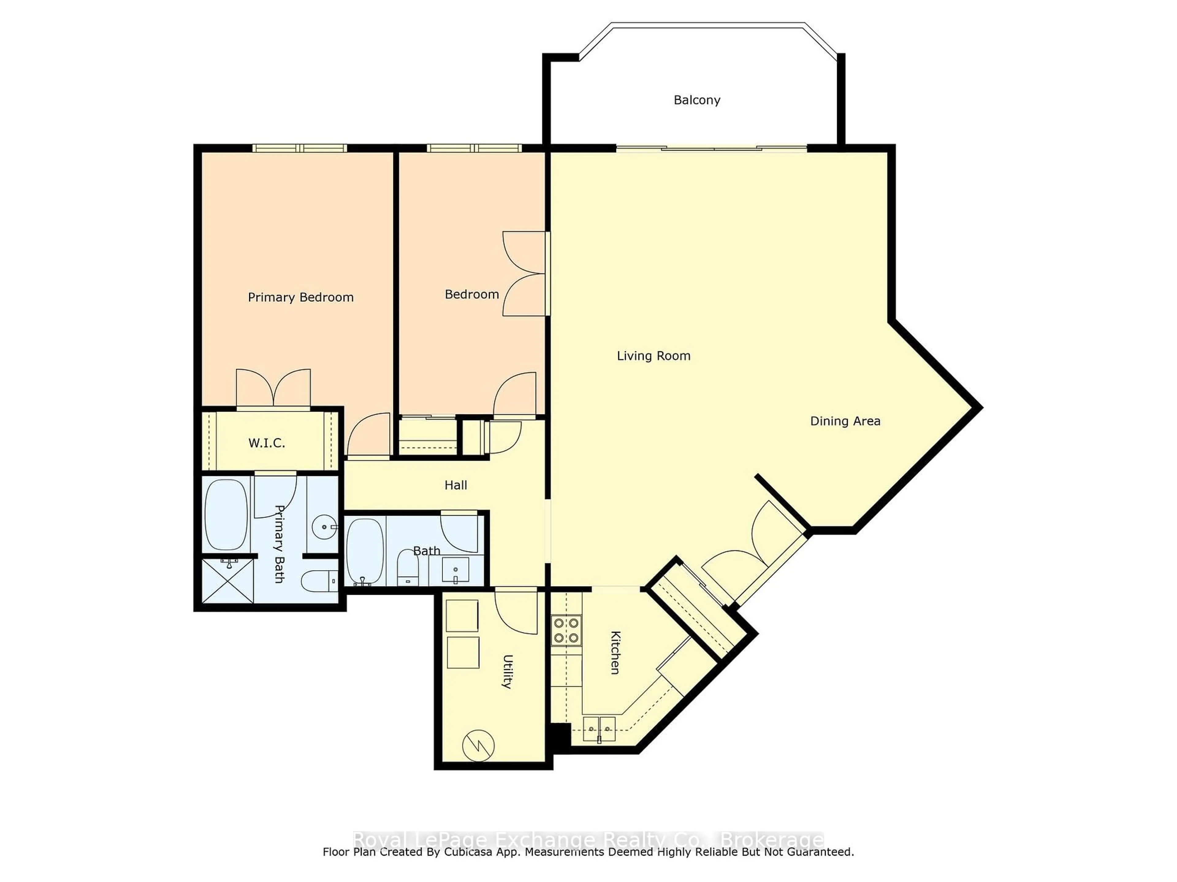 Floor plan for 200 Harbour St #202, Kincardine Ontario N2Z 3A3