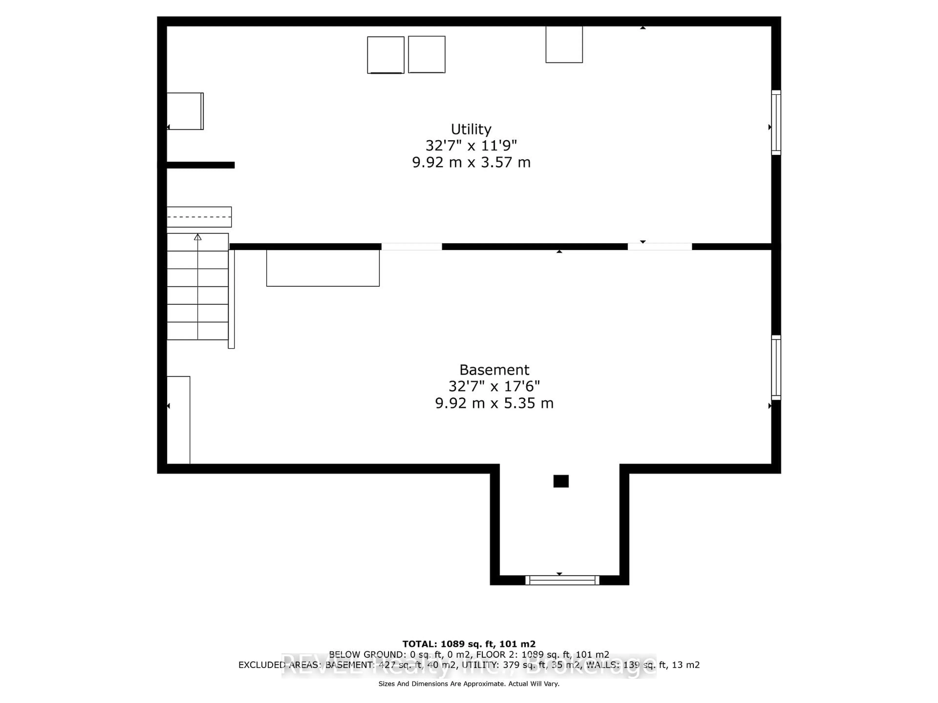 Floor plan for 25 Arthur St, St. Catharines Ontario L2M 1G8