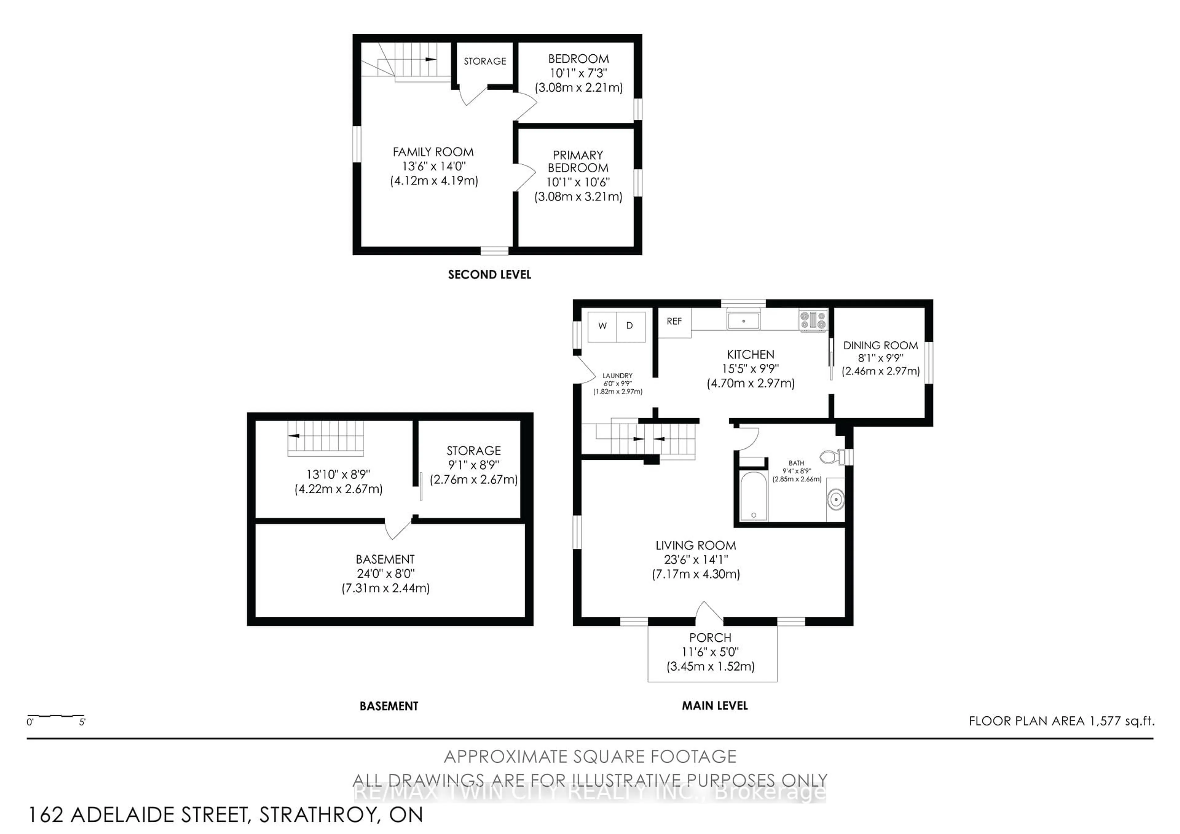 Floor plan for 162 Adelaide St, Strathroy-Caradoc Ontario N7G 2V3