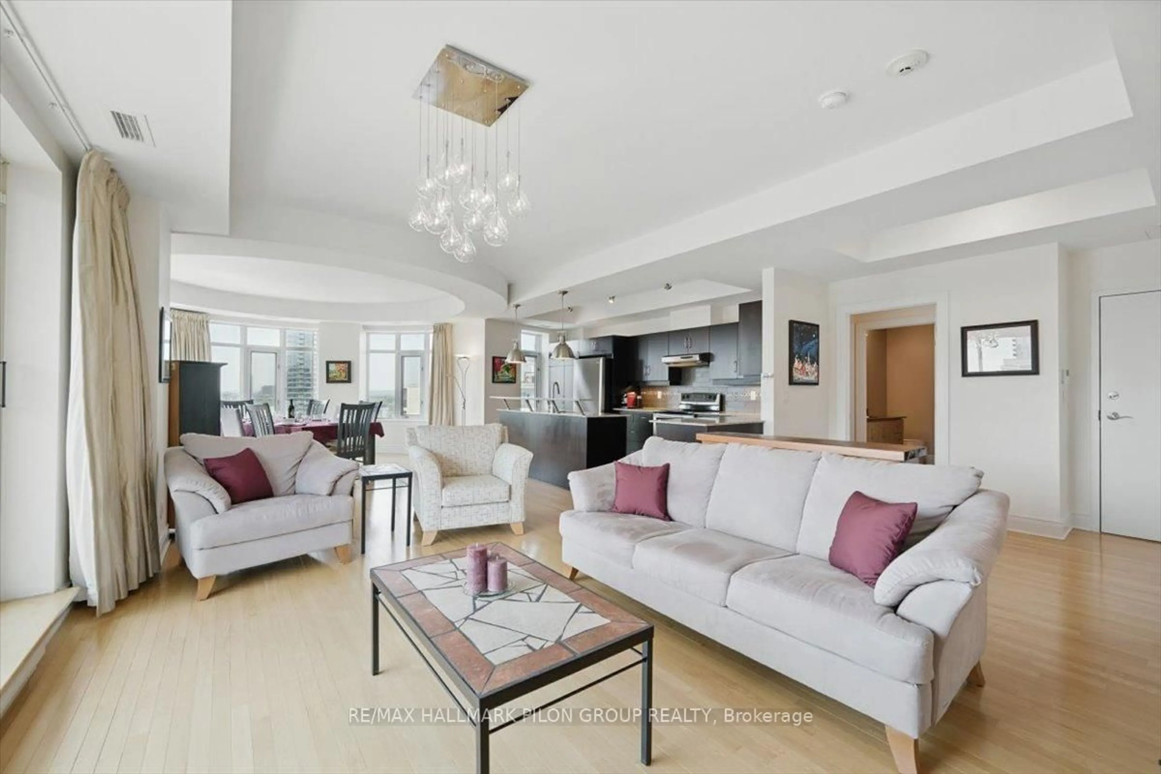 Living room with furniture, unknown for 95 Bronson Ave #1205, Ottawa Ontario K1R 1E2