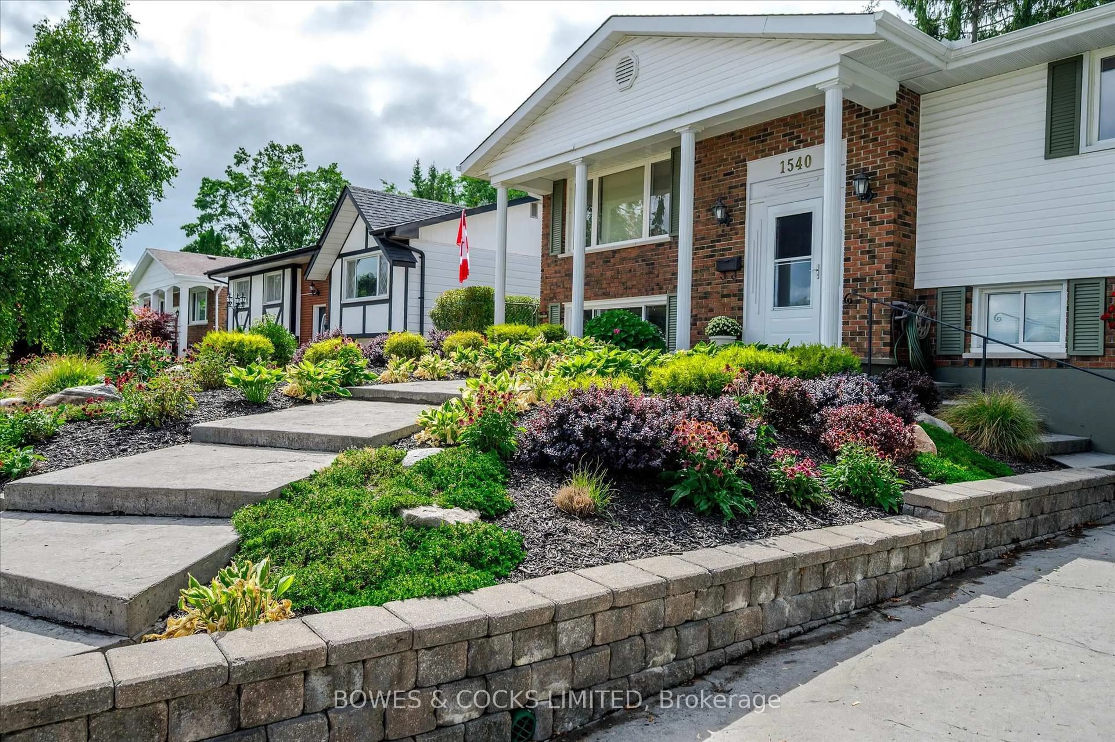 Home with brick exterior material, street for 1540 Cherryhill Rd, Peterborough Ontario K9K 1A8