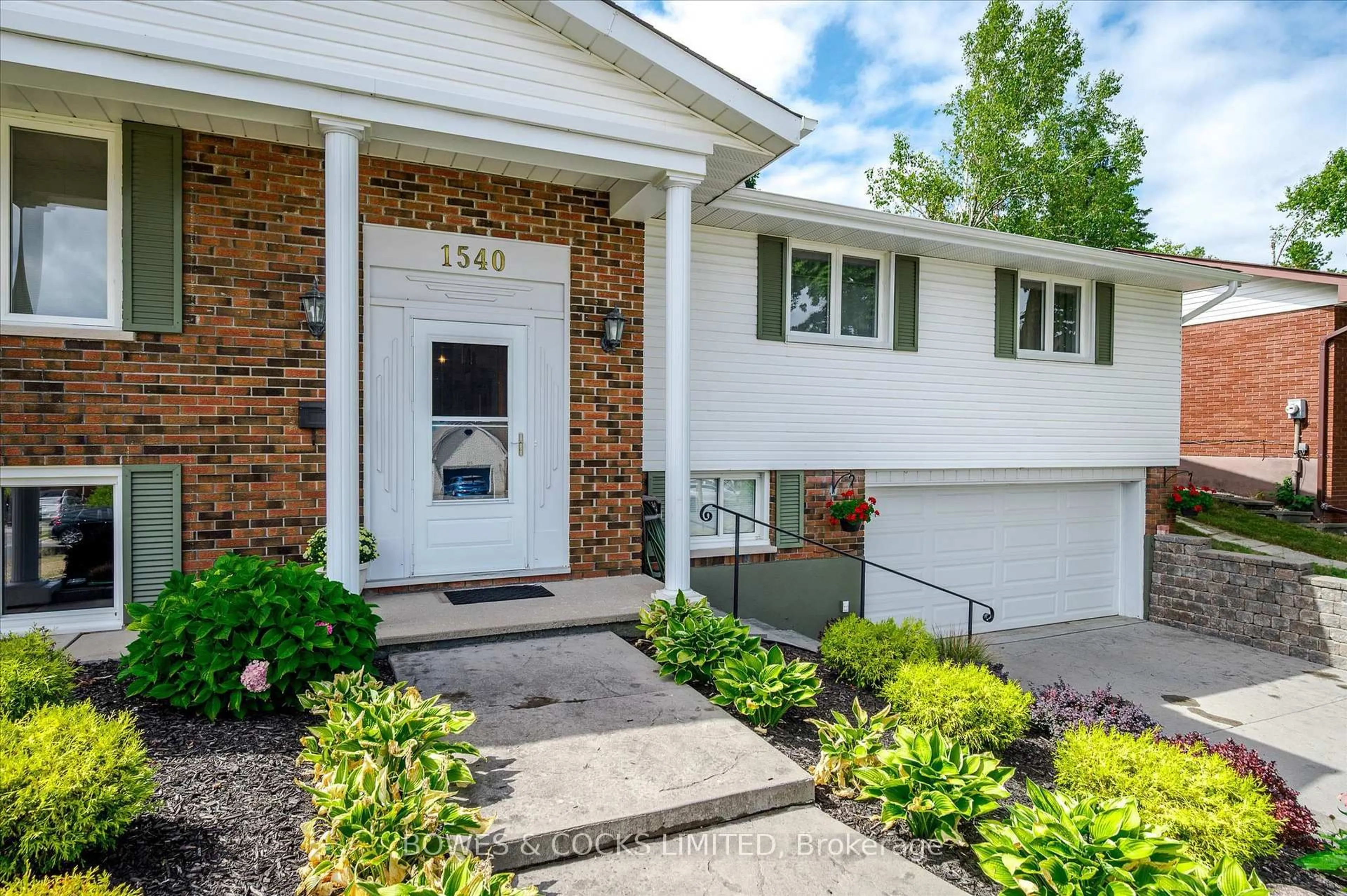 Home with brick exterior material, street for 1540 Cherryhill Rd, Peterborough Ontario K9K 1A8
