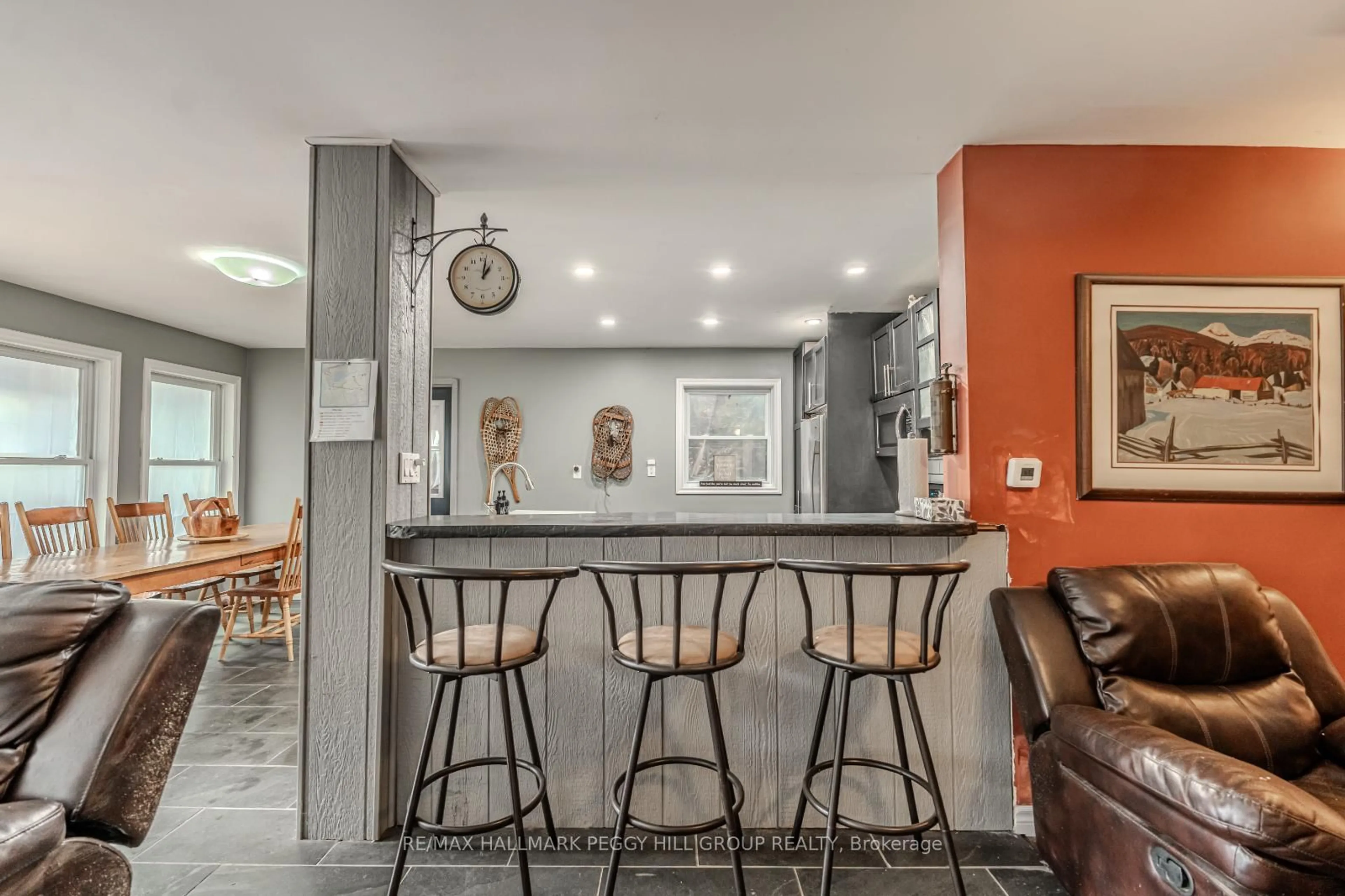 Open concept kitchen, ceramic/tile floor for 4 Clover Crt, Kawartha Lakes Ontario K0M 2A0