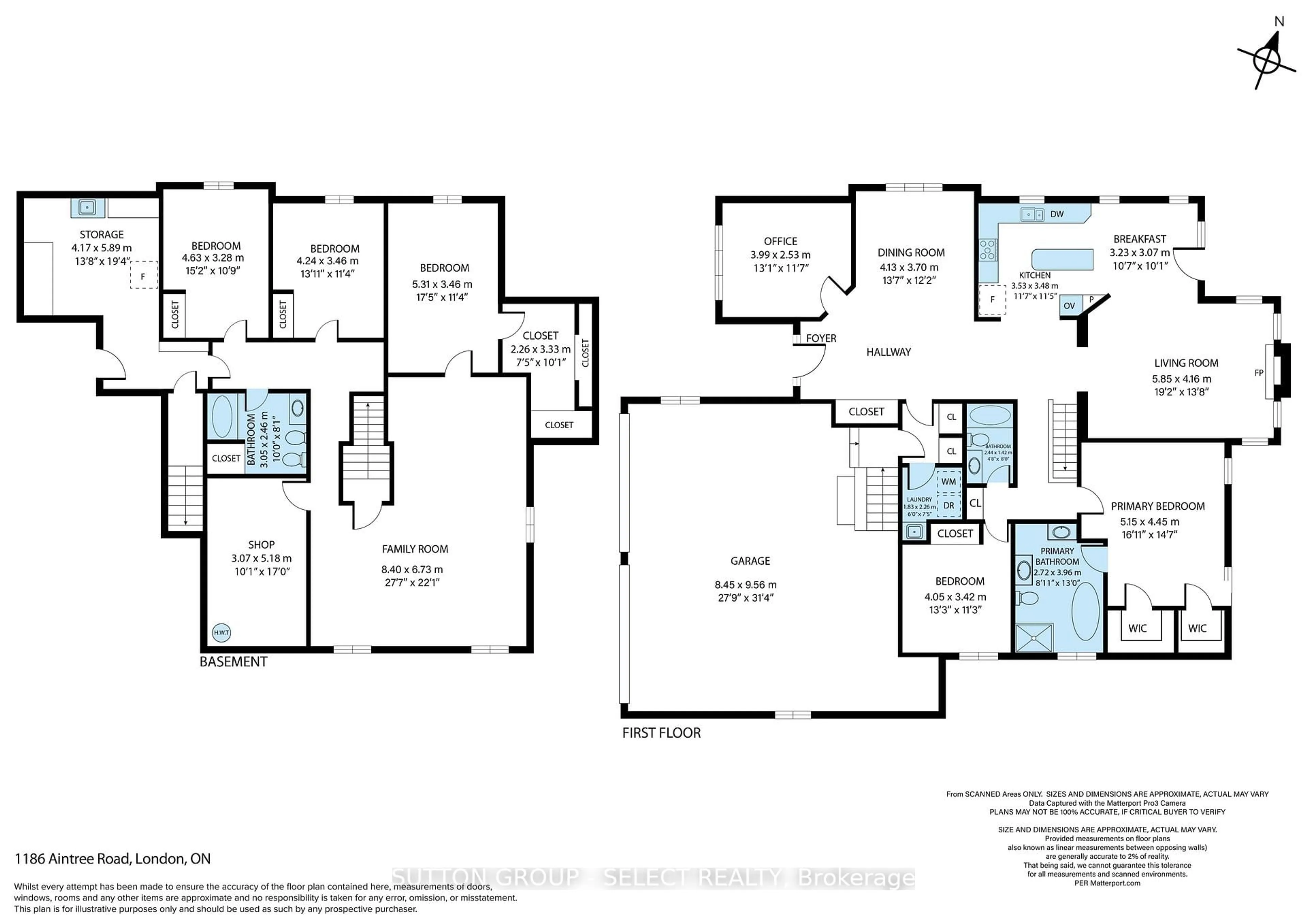 Floor plan for 1186 Aintree Rd, London North Ontario N6H 5R1