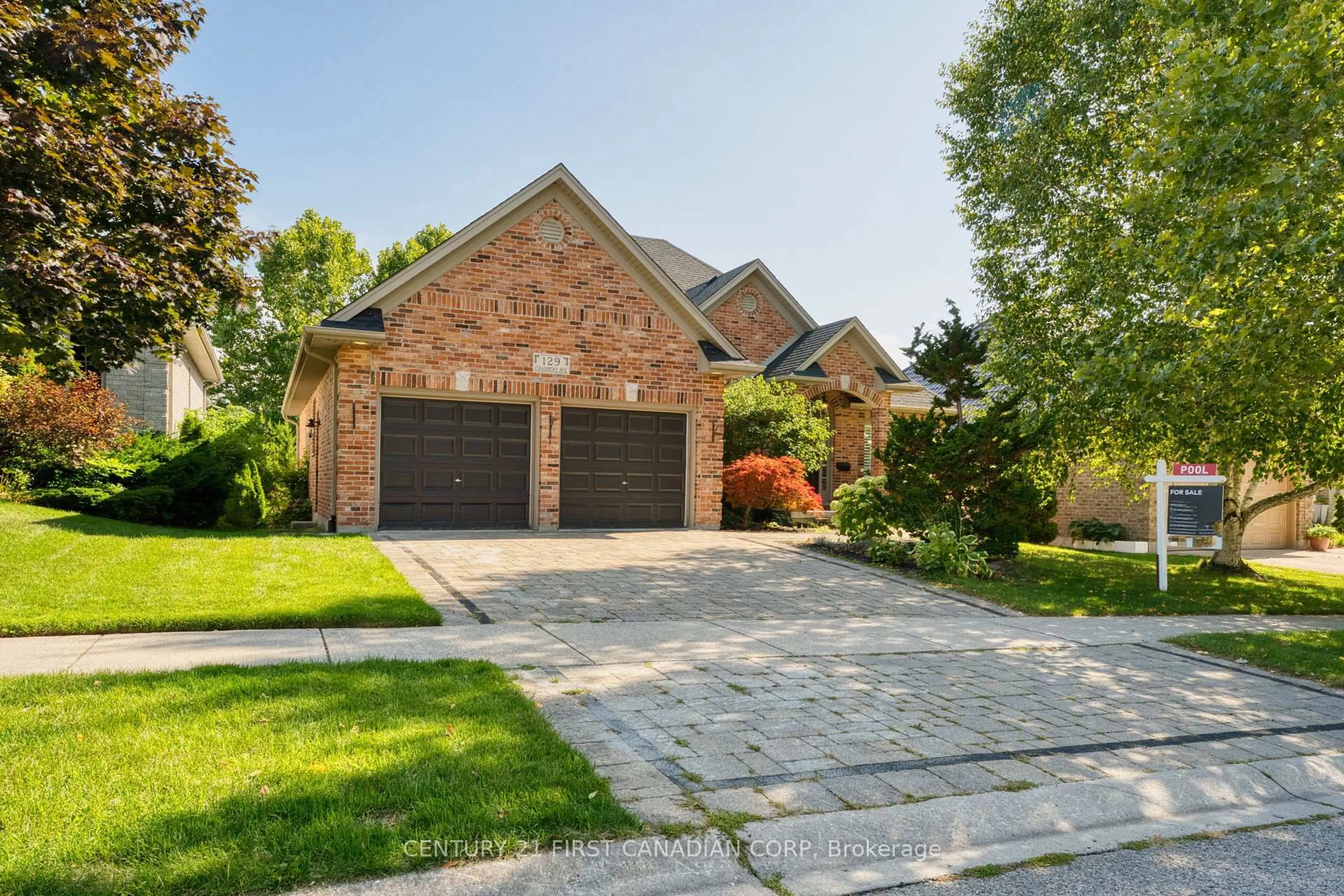 Home with brick exterior material, street for 129 Chambers Ave, London North Ontario N5X 4H5
