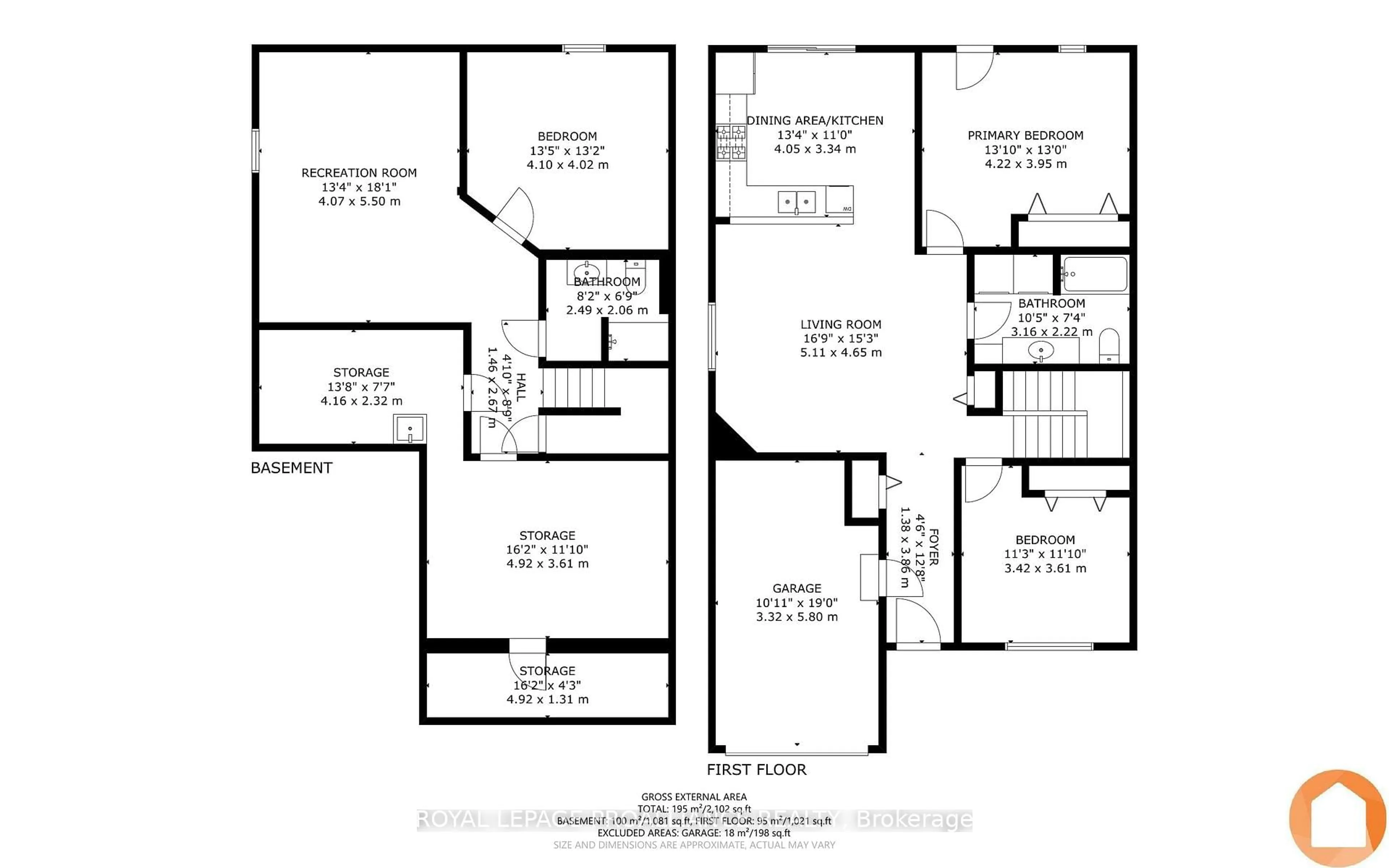 Floor plan for 117 St. James St, Stirling Ontario K0K 3E0