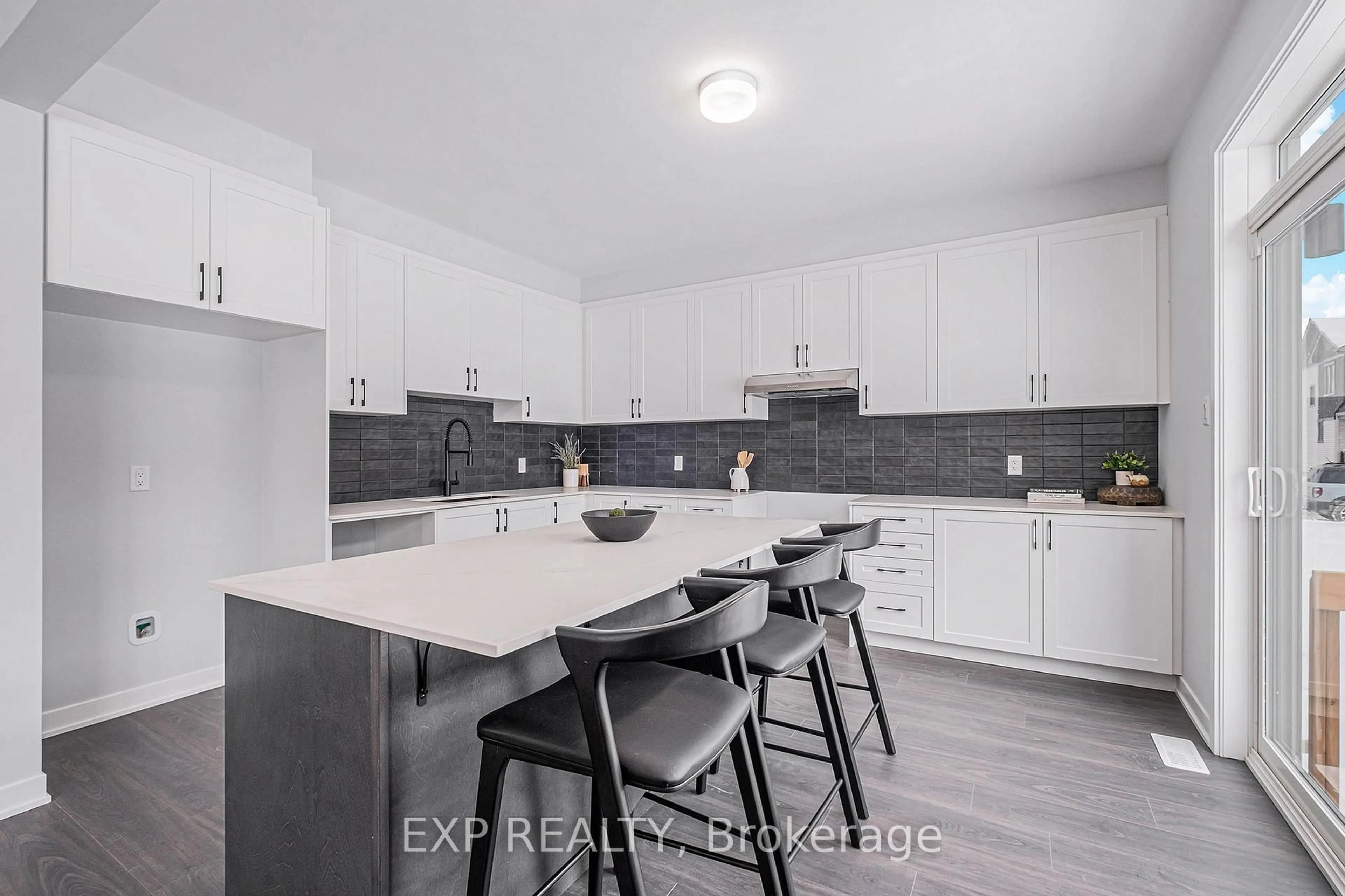 Open concept kitchen, ceramic/tile floor for 312 Cornflower Row, Richmond Ontario K0A 2Z0