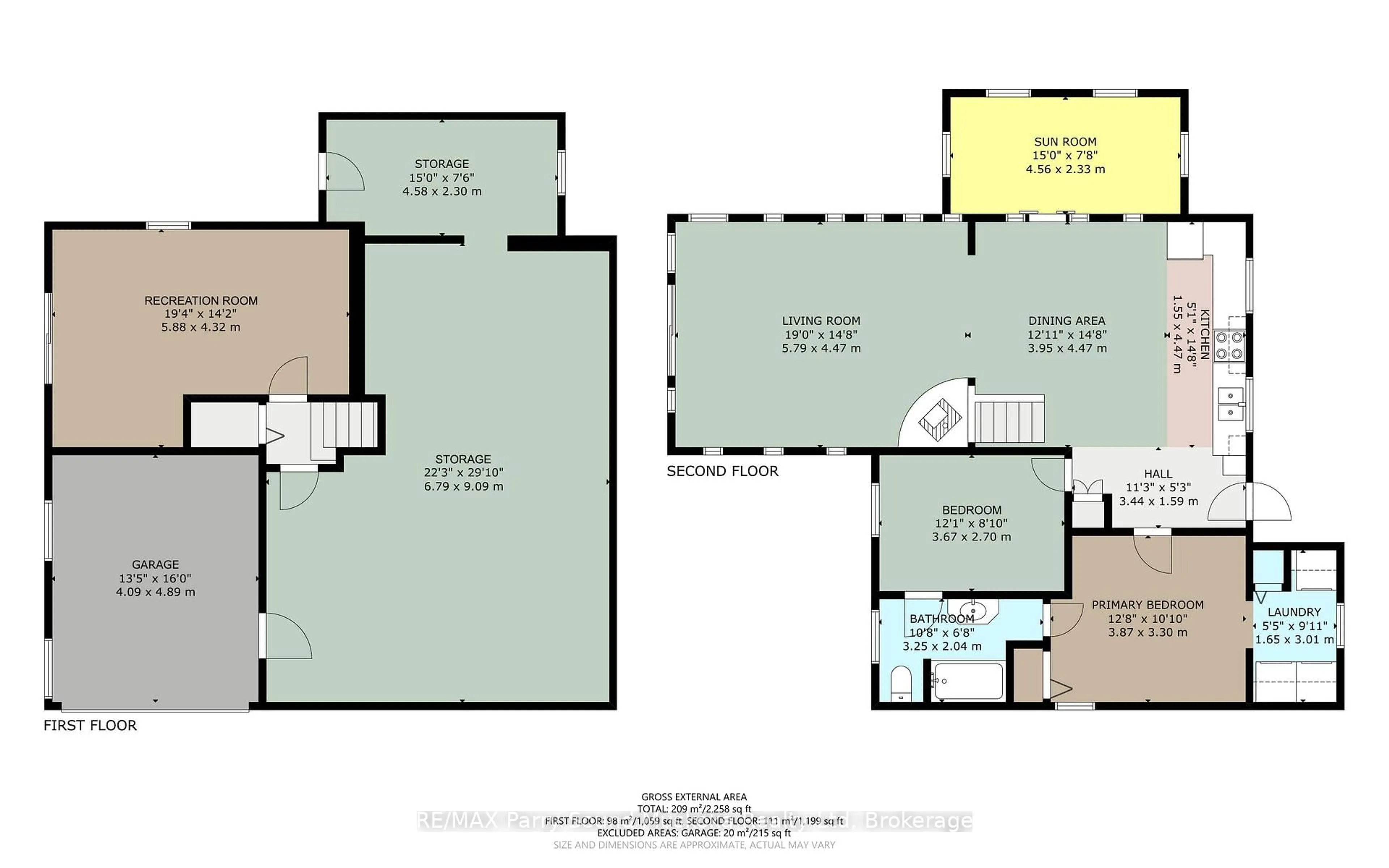 Floor plan for 252 Dunchurch Estates Rd, Whitestone Ontario P0A 1G0