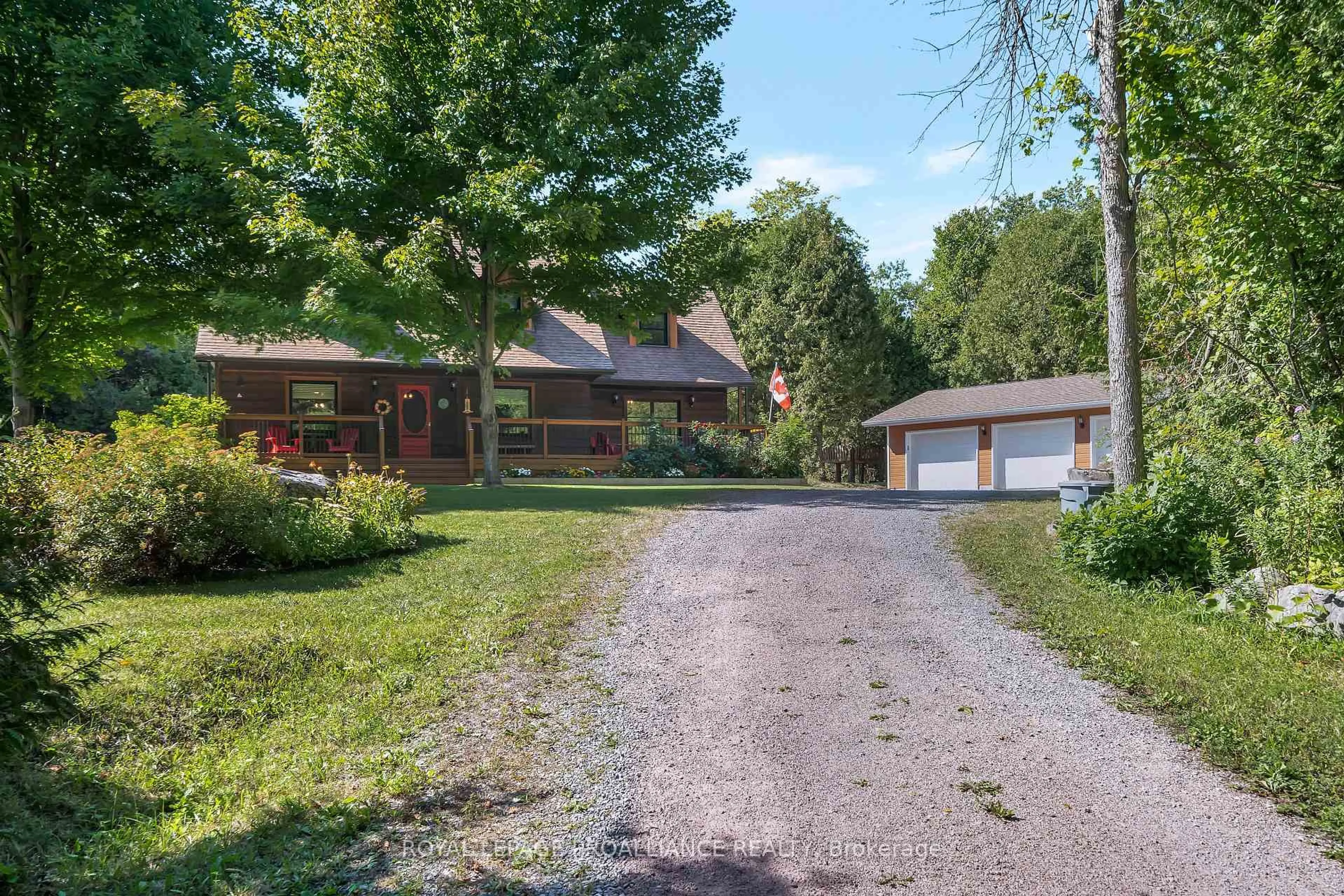 A pic from outside/outdoor area/front of a property/back of a property/a pic from drone, street for 1779 Moira Rd, Belleville Ontario K0K 2Y0