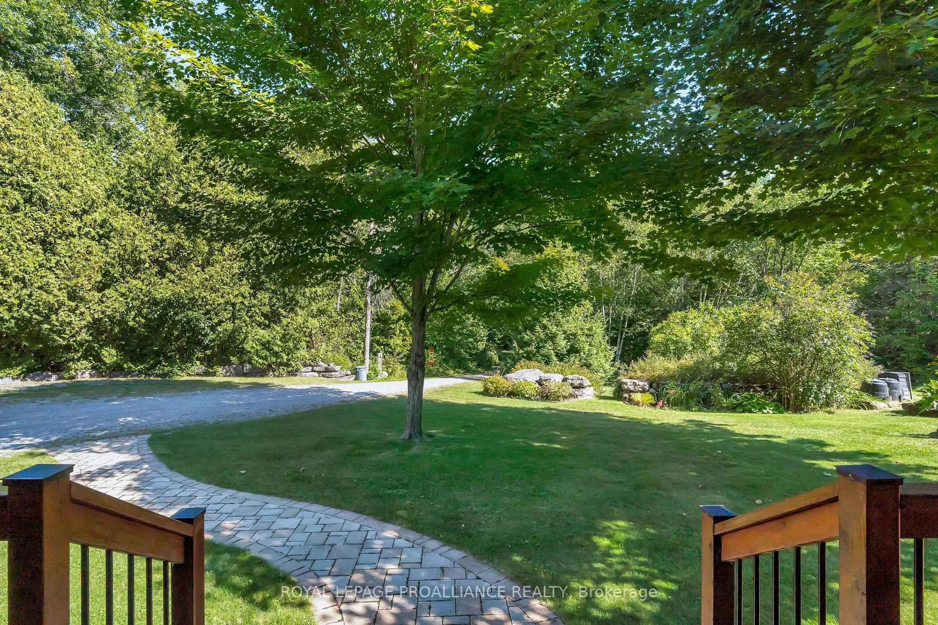 Patio, forest/trees view for 1779 Moira Rd, Belleville Ontario K0K 2Y0