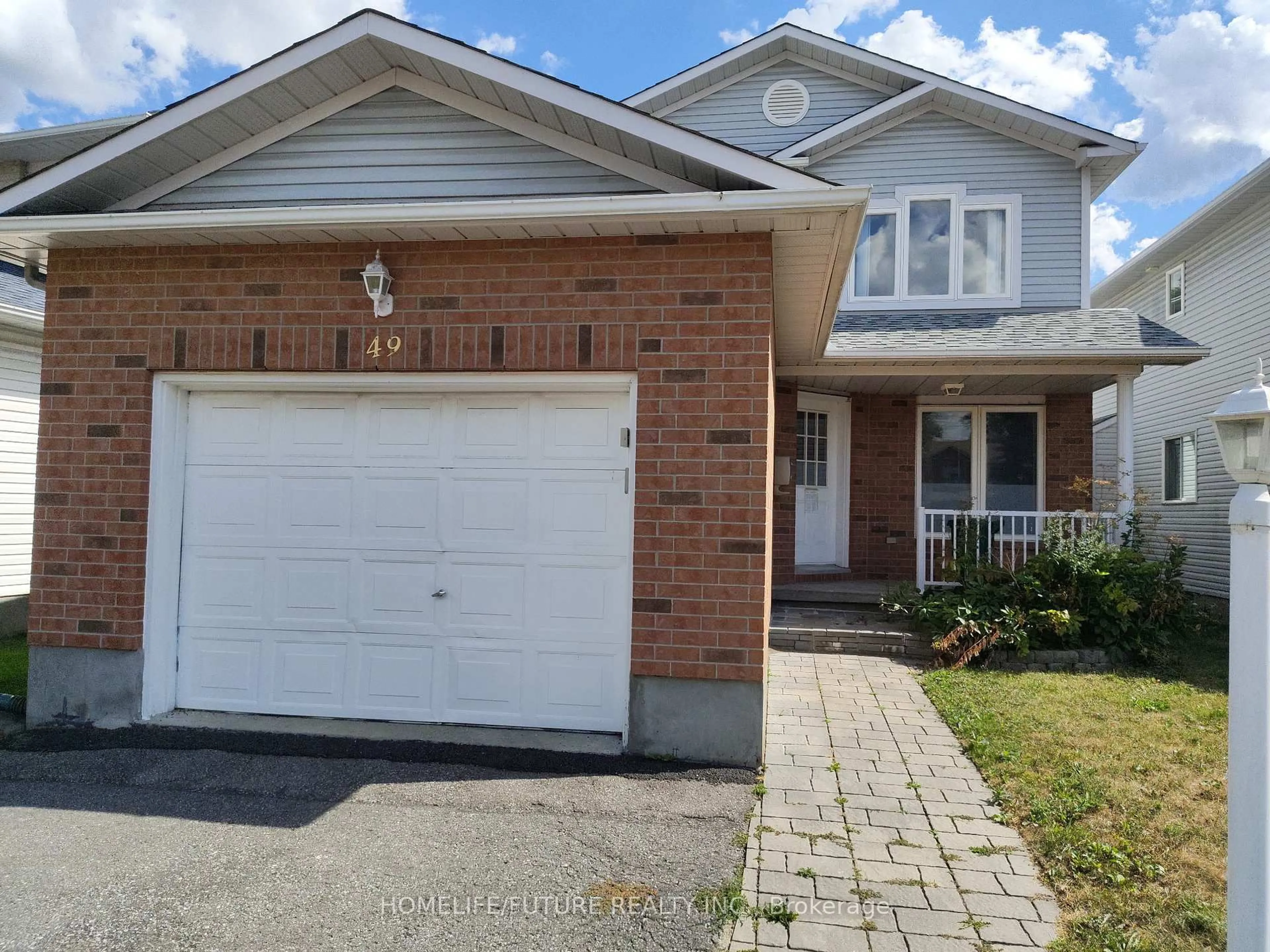 Home with brick exterior material, street for 49 Montana Way, Ottawa Ontario K2J 4M4