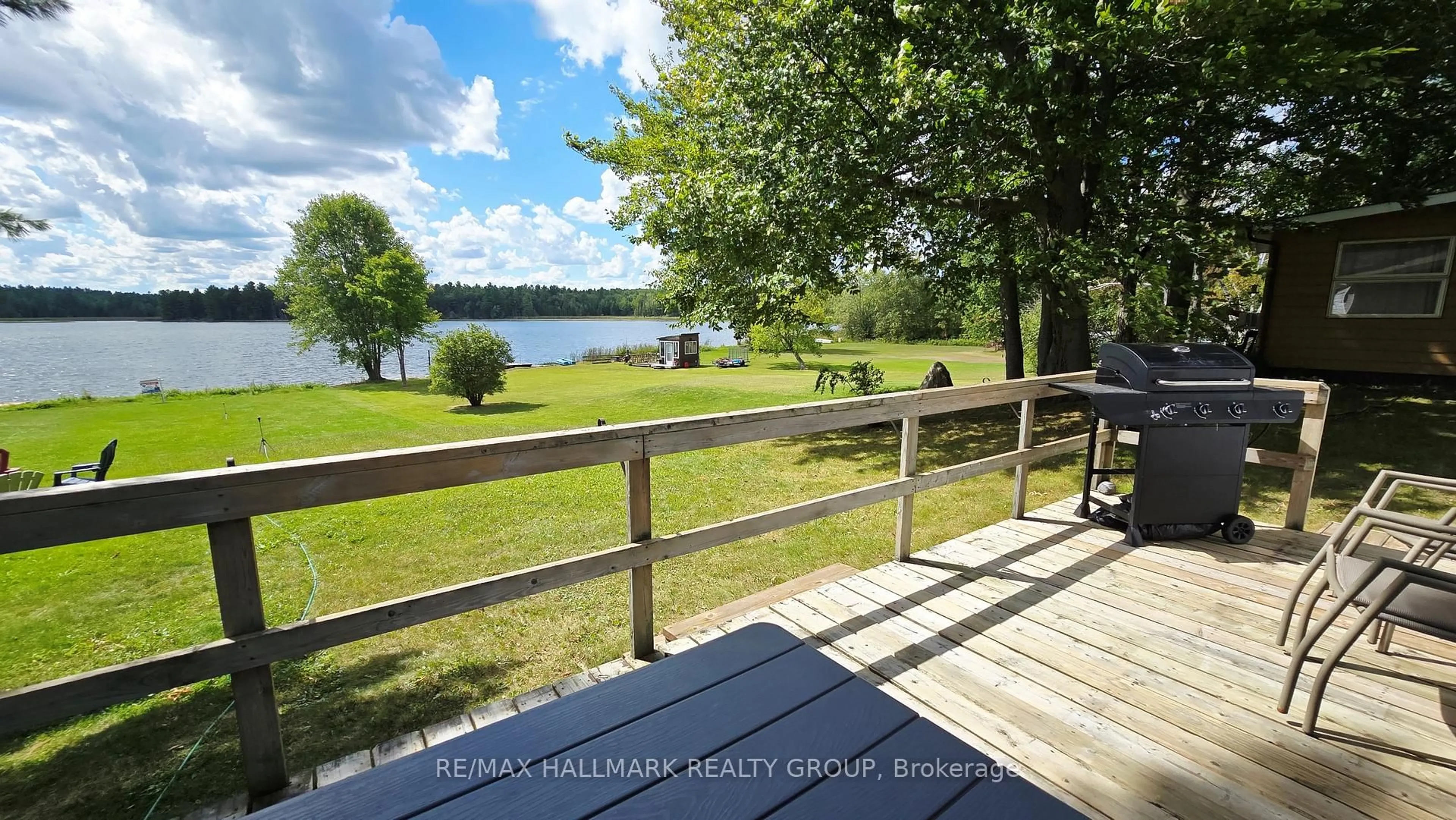Patio, water/lake/river/ocean view for 8A Barron Lane, White Lake Ontario K0A 3L0