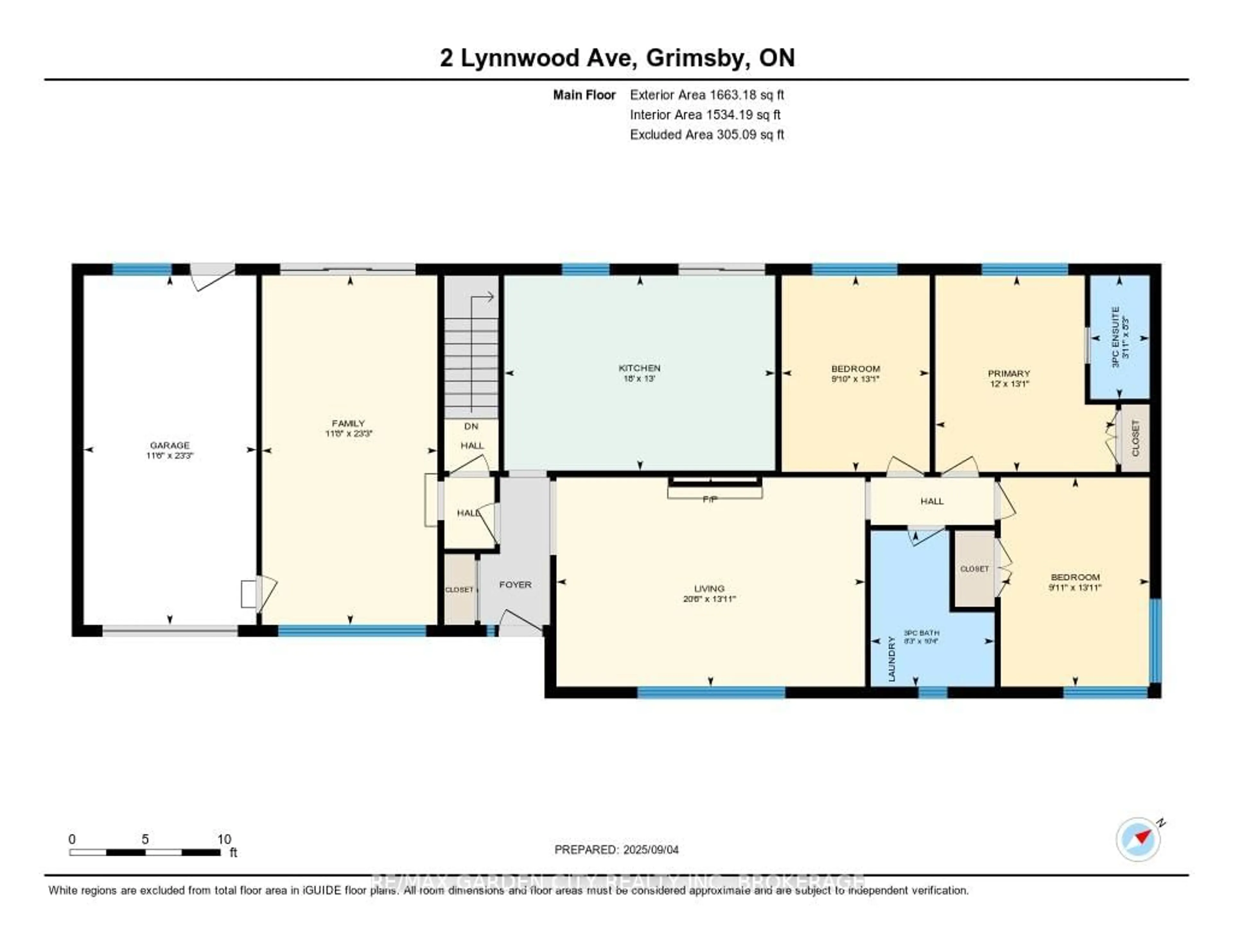 Floor plan for 2 Lynnwood Ave, Grimsby Ontario L3M 2X6