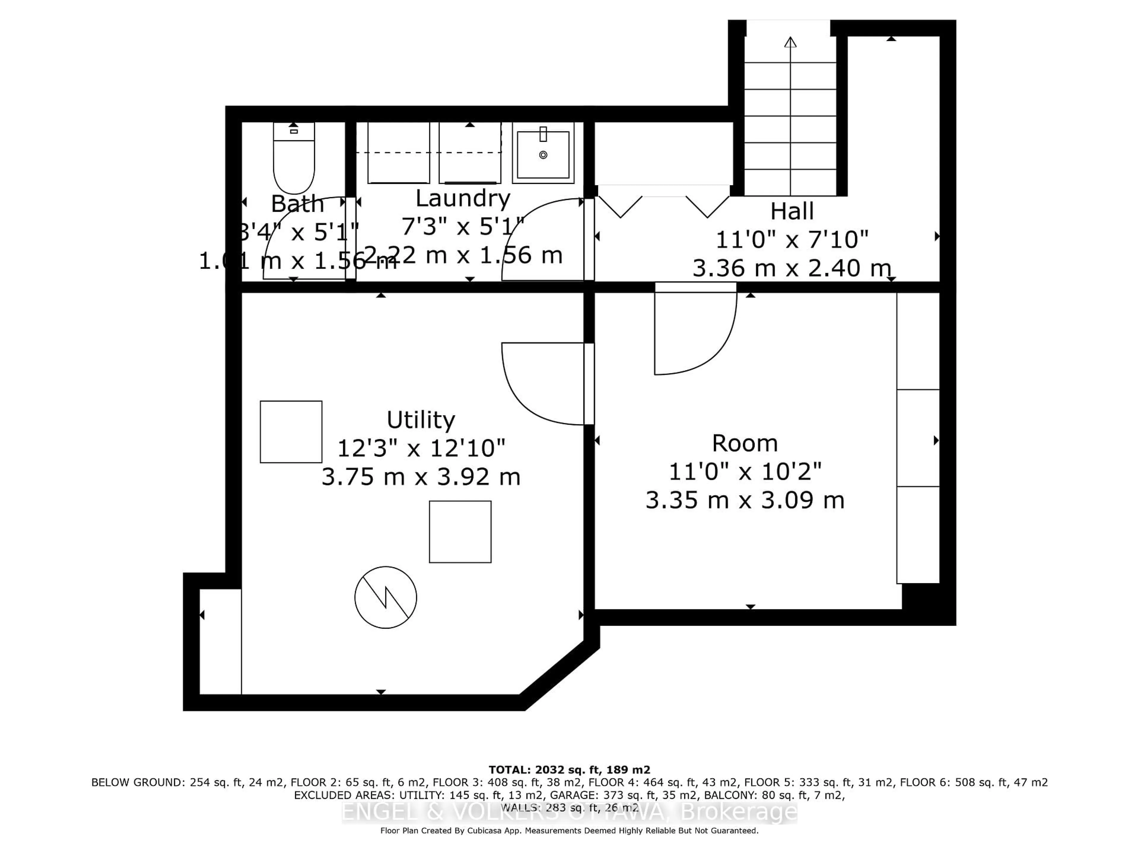 Floor plan for 35 Belvedere Cres #35, Ottawa Ontario K1M 0E5