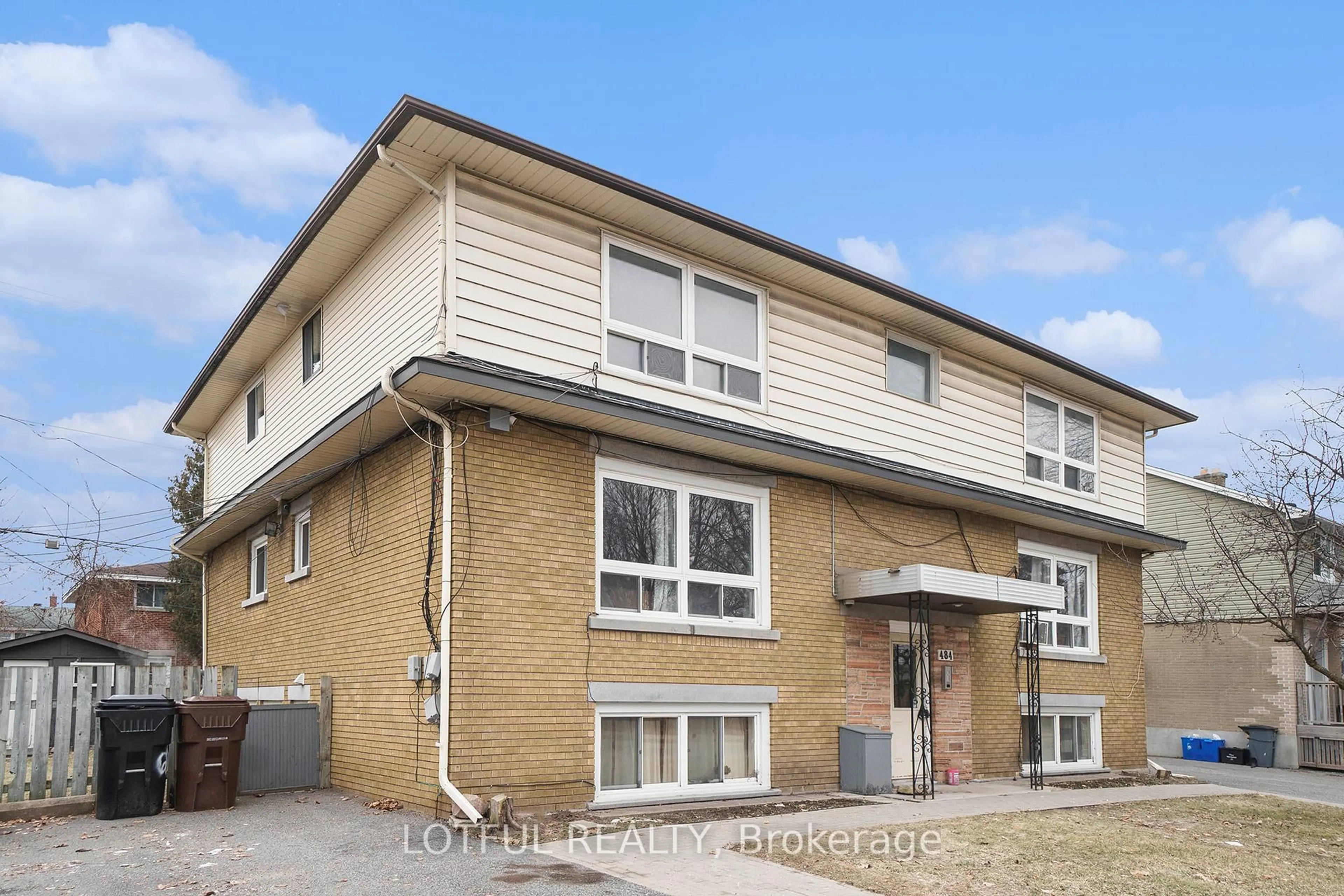 Home with brick exterior material, building for 484 Queen Mary St, Ottawa Ontario K1K 1W2