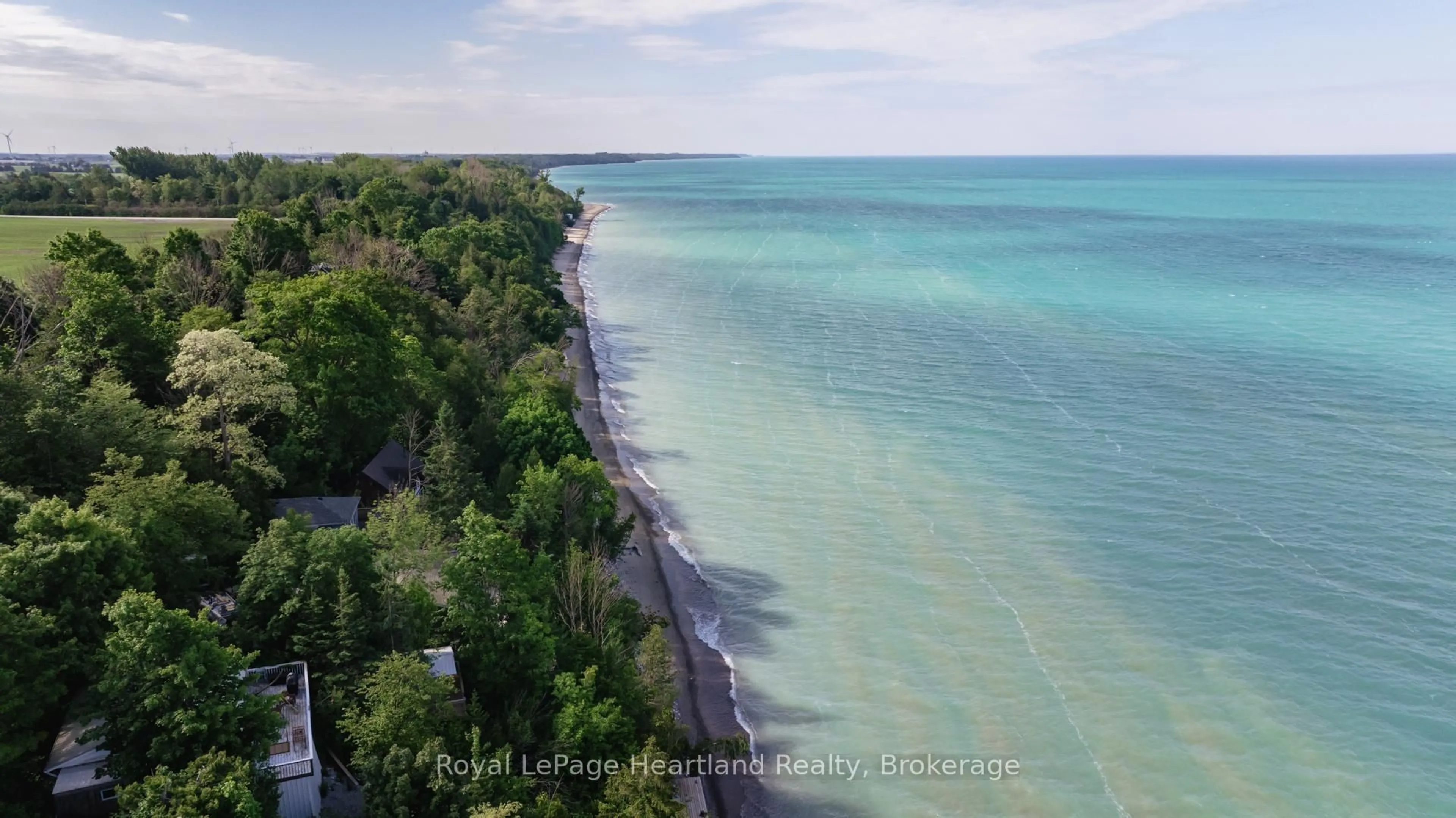 A pic from outside/outdoor area/front of a property/back of a property/a pic from drone, water/lake/river/ocean view for 85375 Mackenzie Camp Rd, Ashfield-Colborne-Wawanosh Ontario N7A 3X9
