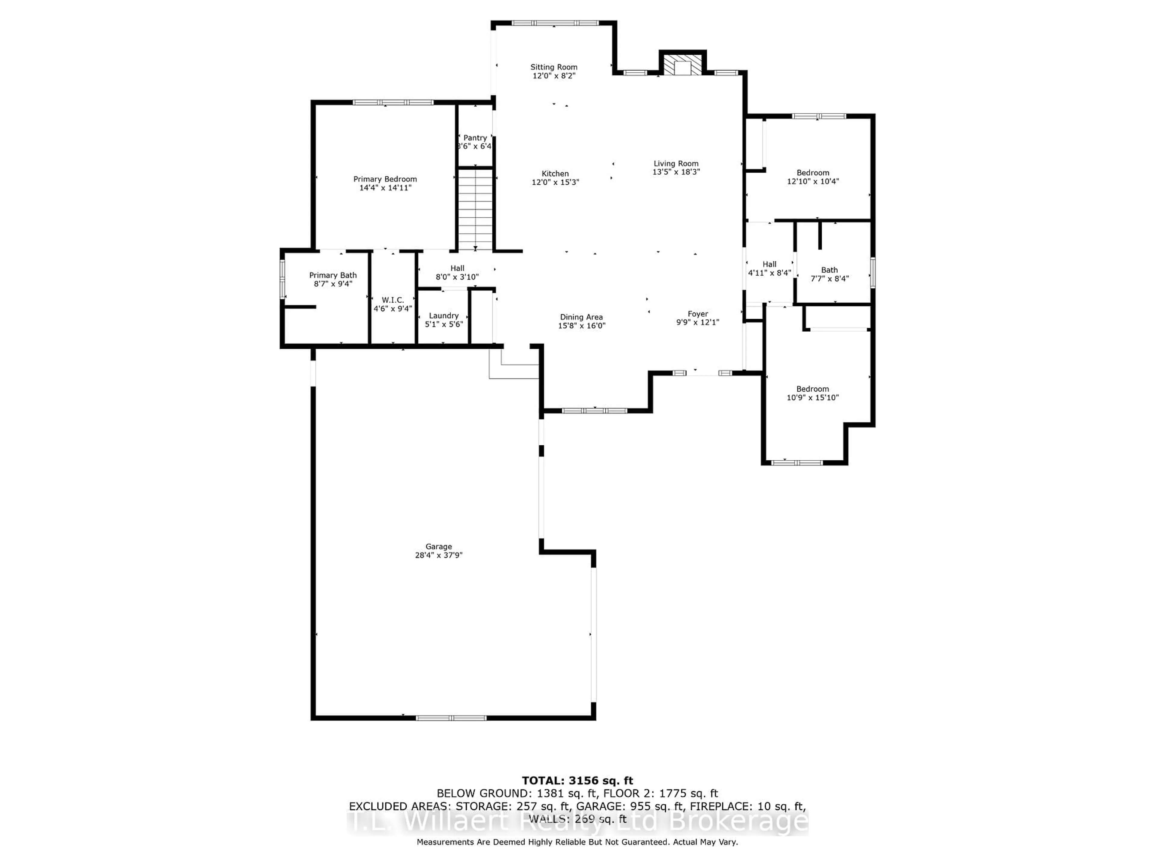 Floor plan for 57121 Gray St, Bayham Ontario N0J 1H0
