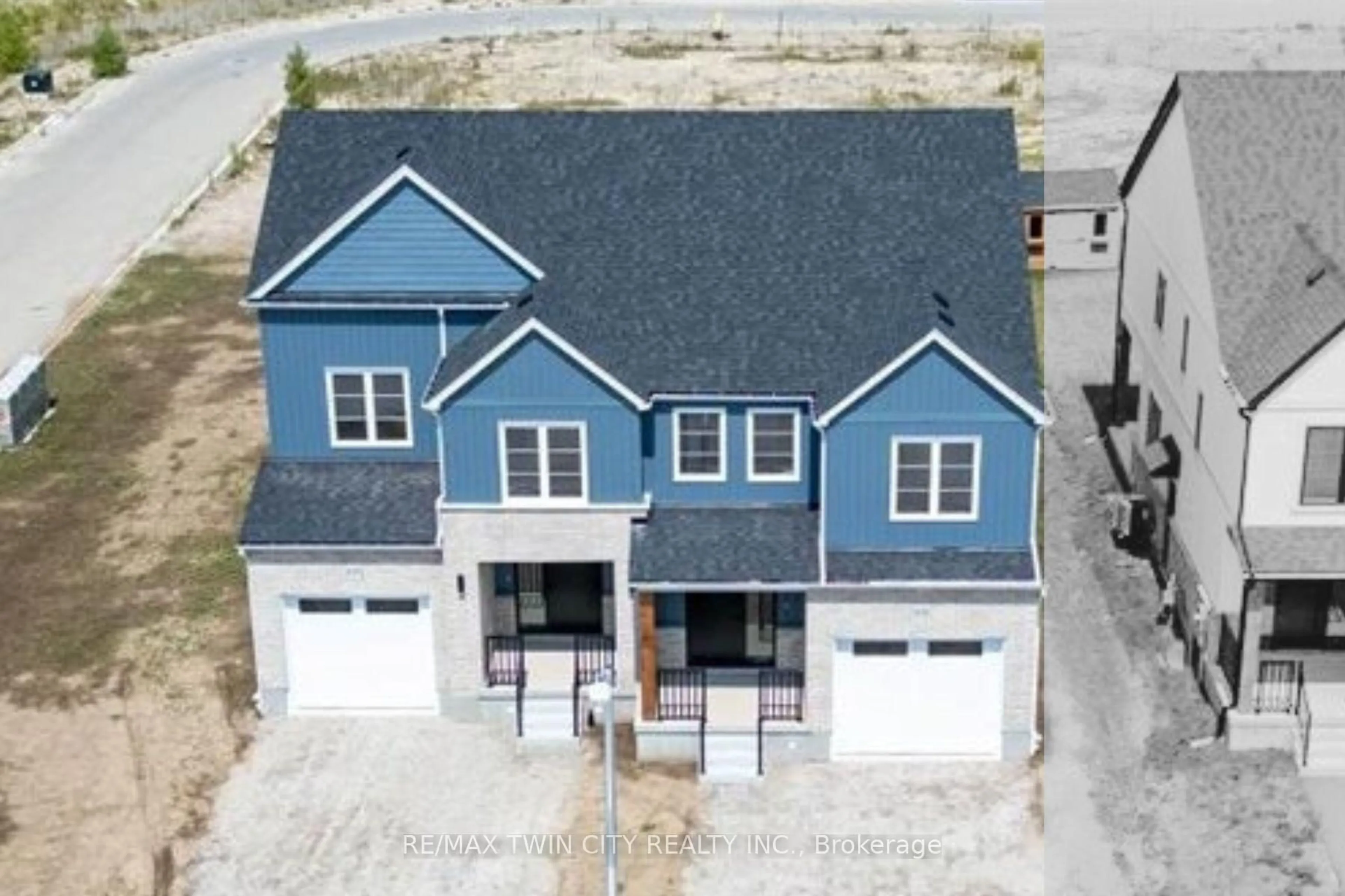 A pic from outside/outdoor area/front of a property/back of a property/a pic from drone, unknown for 101 Clayton St, West Perth Ontario N0K 1N0