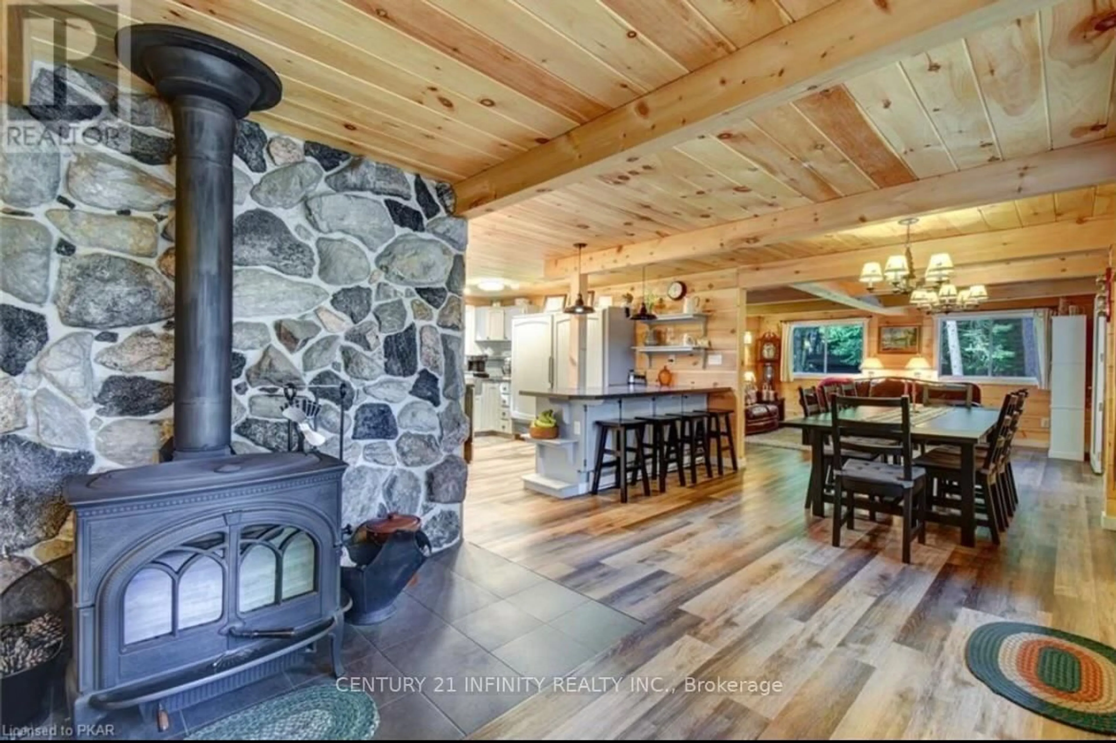 Open concept kitchen, unknown for 1124 Dam Rd, Maynooth Ontario K0L 2K0