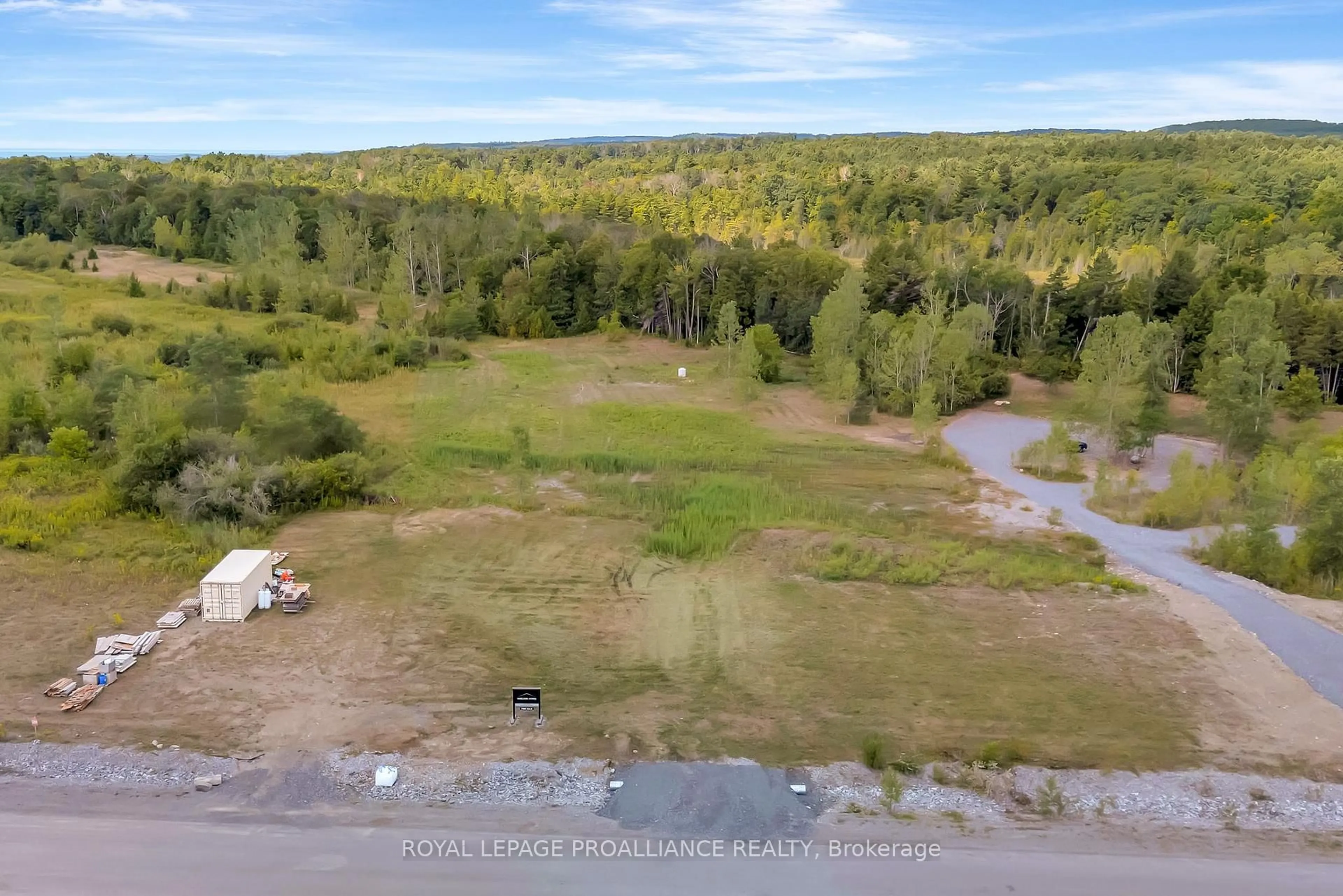A pic from outside/outdoor area/front of a property/back of a property/a pic from drone, water/lake/river/ocean view for 186 Bonn Rd, Brighton Ontario K0K 1H0