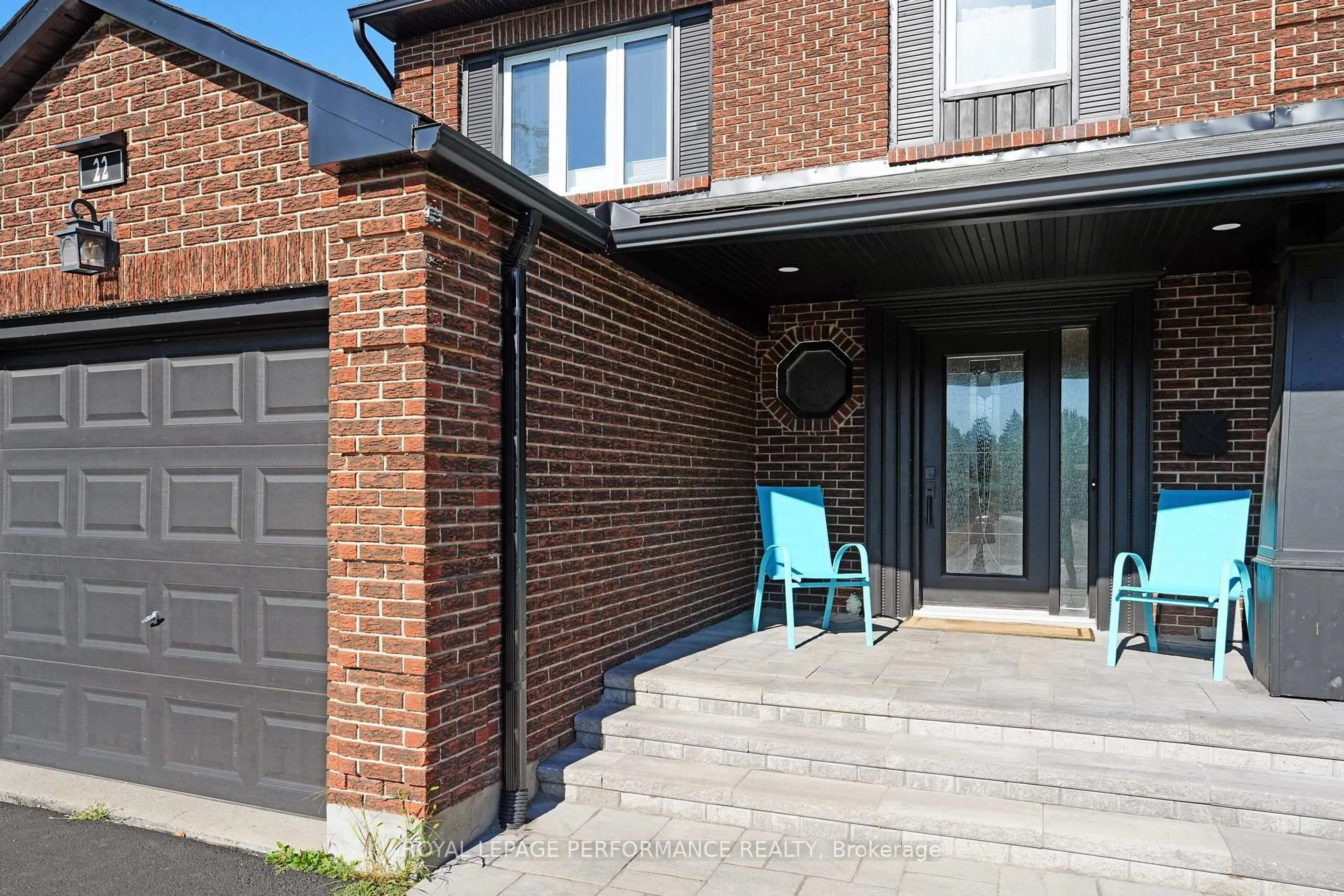 Home with brick exterior material, street for 22 Otten Dr, Barrhaven Ontario K2J 1J2