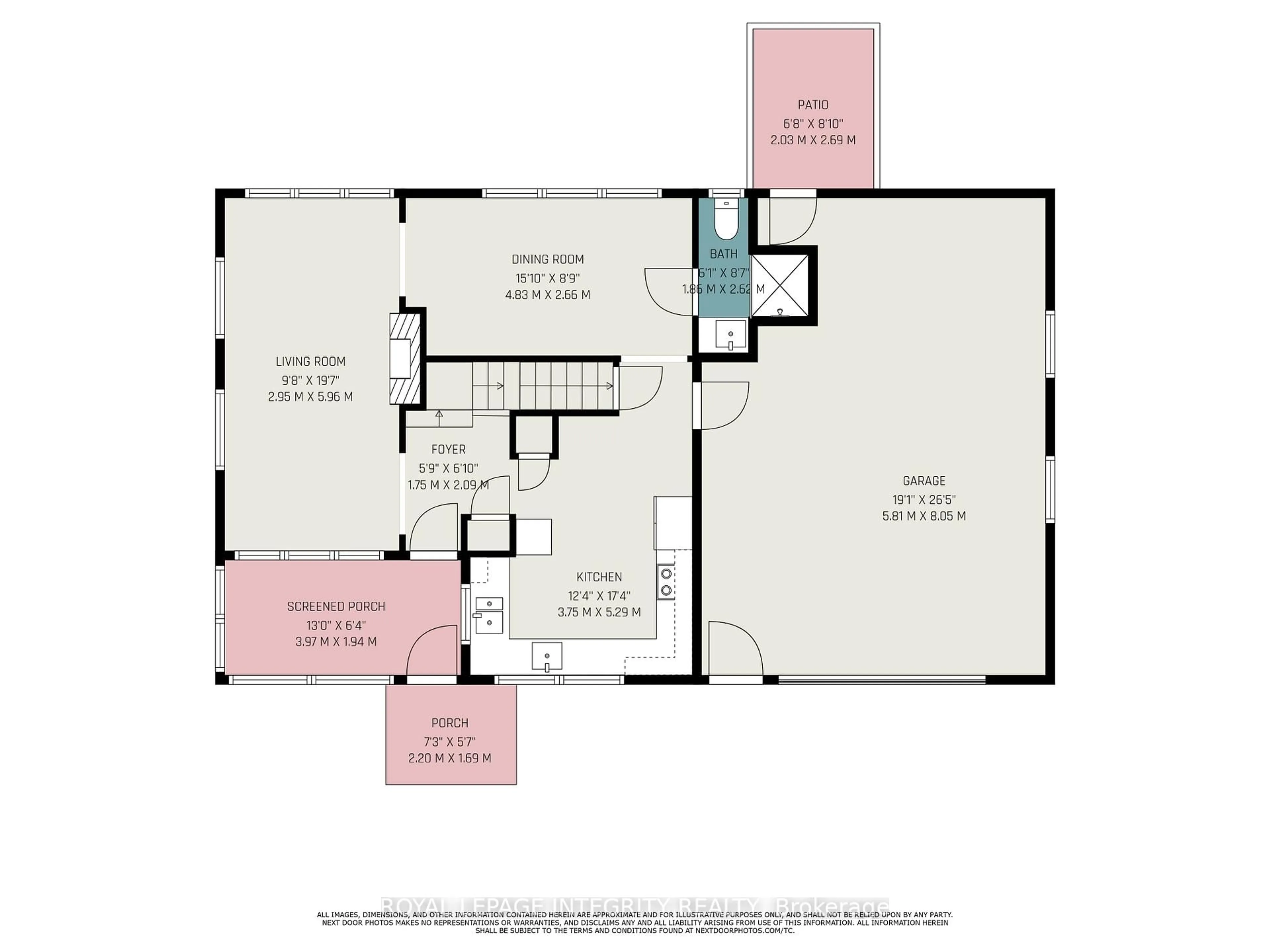 Floor plan for 484 Whitney St, North Dundas Ontario K0C 2K0