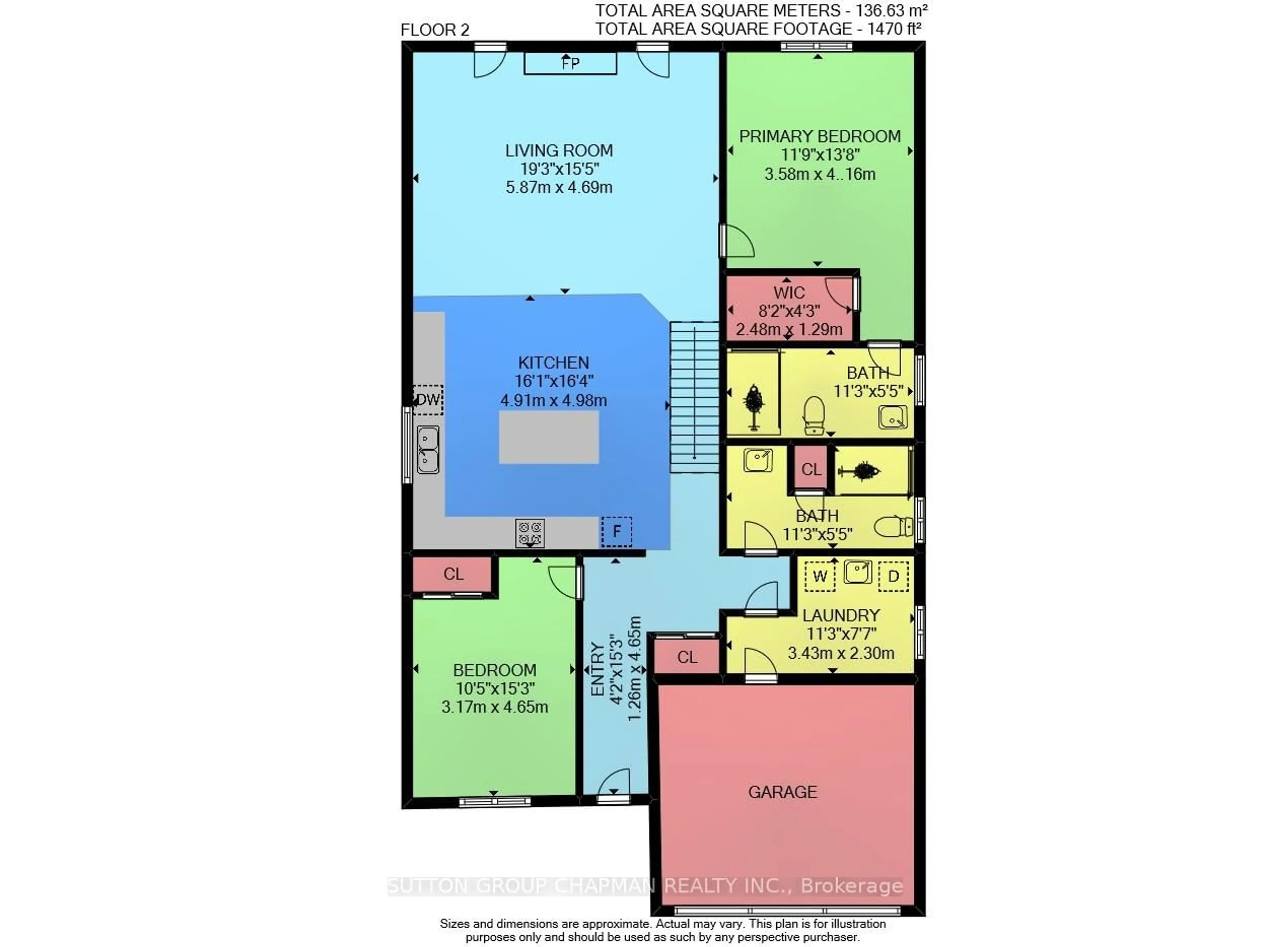 Floor plan for 434 Cardigan Dr, London South Ontario N6M 1J7