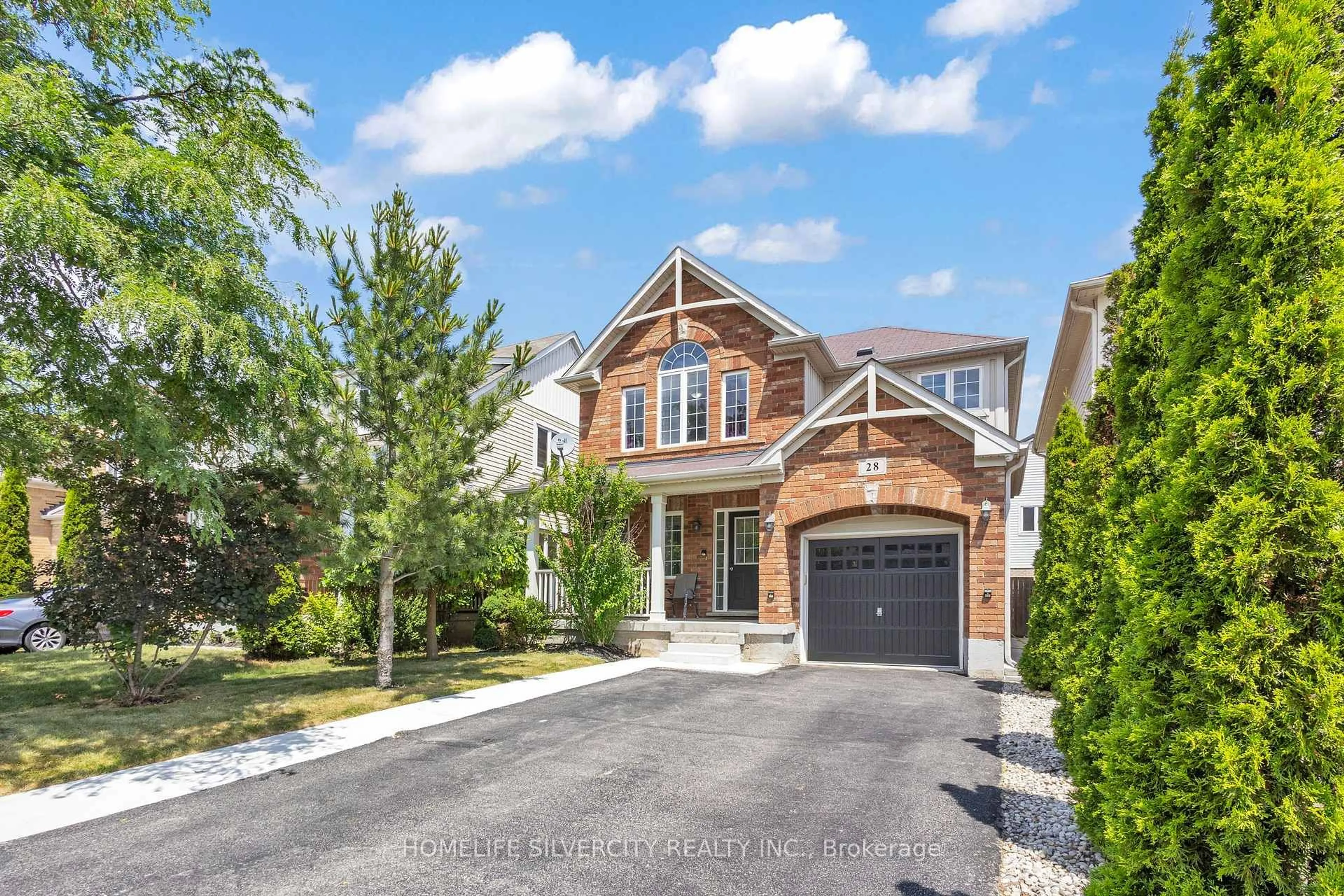 Home with brick exterior material, street for 28 Silverthorne Dr, Cambridge Ontario N3C 0B4