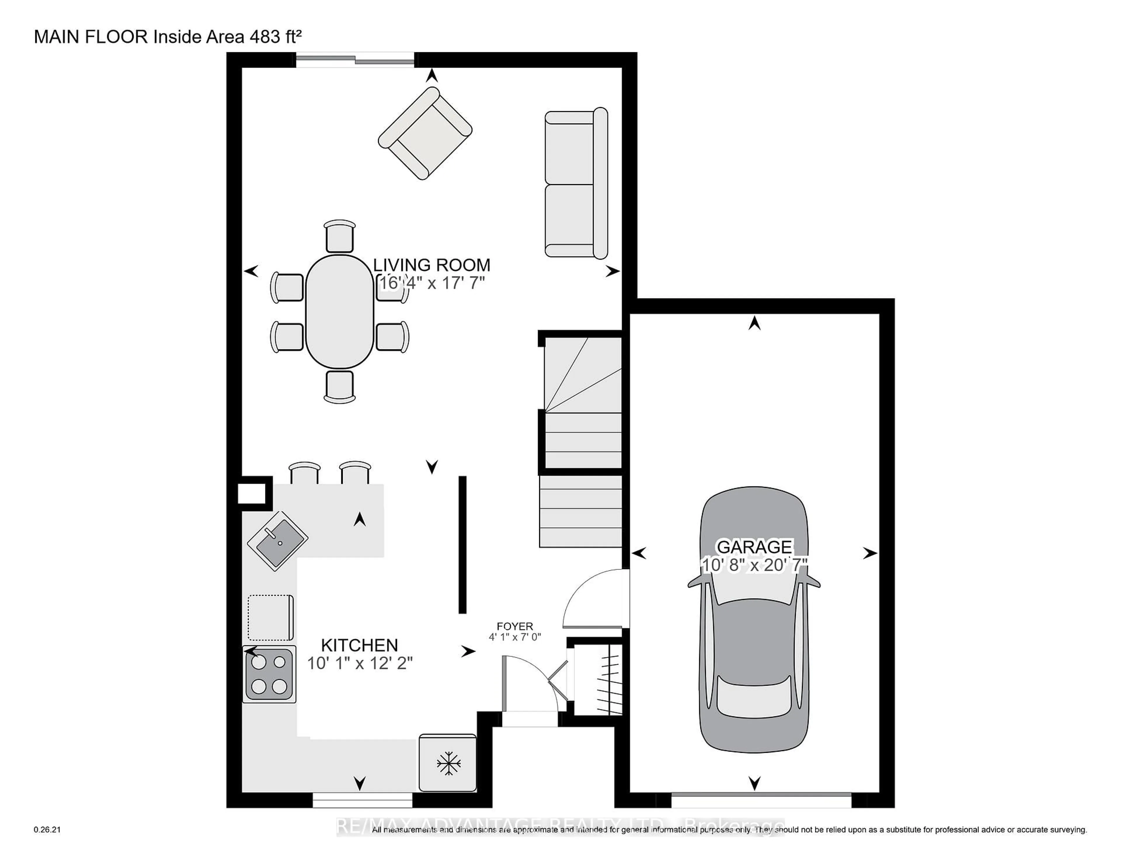 Floor plan for 63 Walmer Gdns, London North Ontario N6G 4H5
