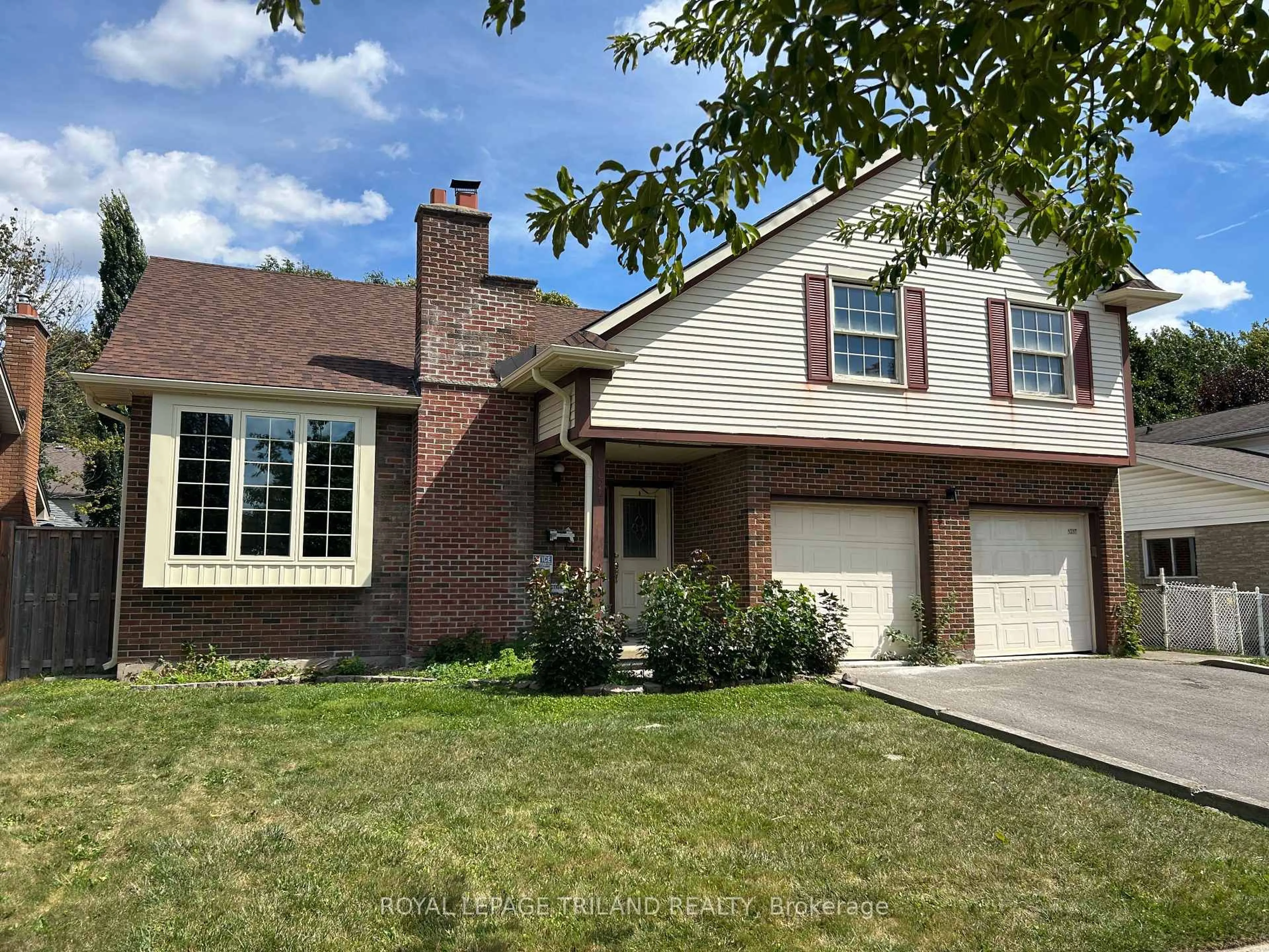 Home with brick exterior material, street for 1317 HASTINGS Dr, London North Ontario N5X 2J1