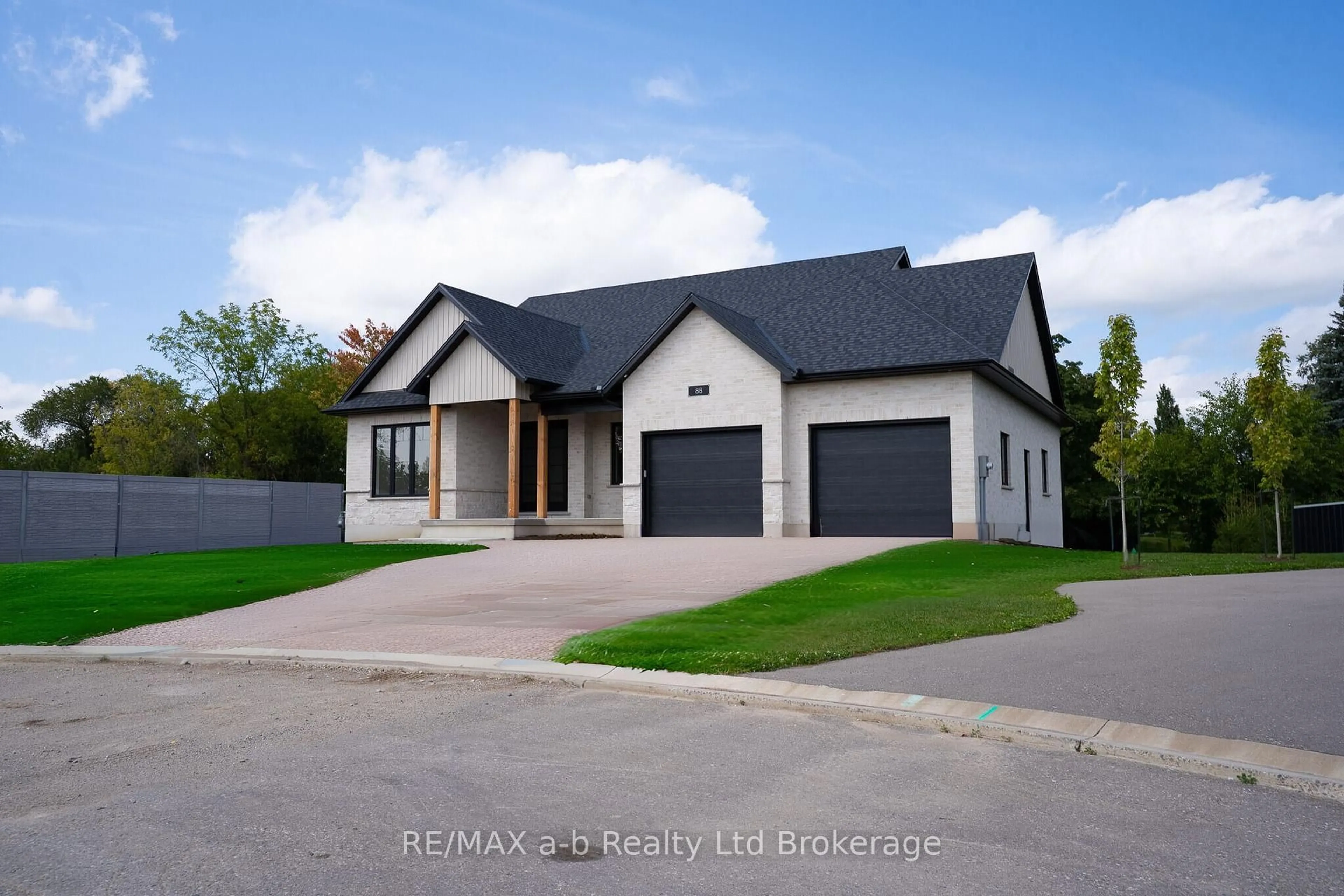 Home with brick exterior material, street for 88 Herb St, Norwich Ontario N0J 1P0