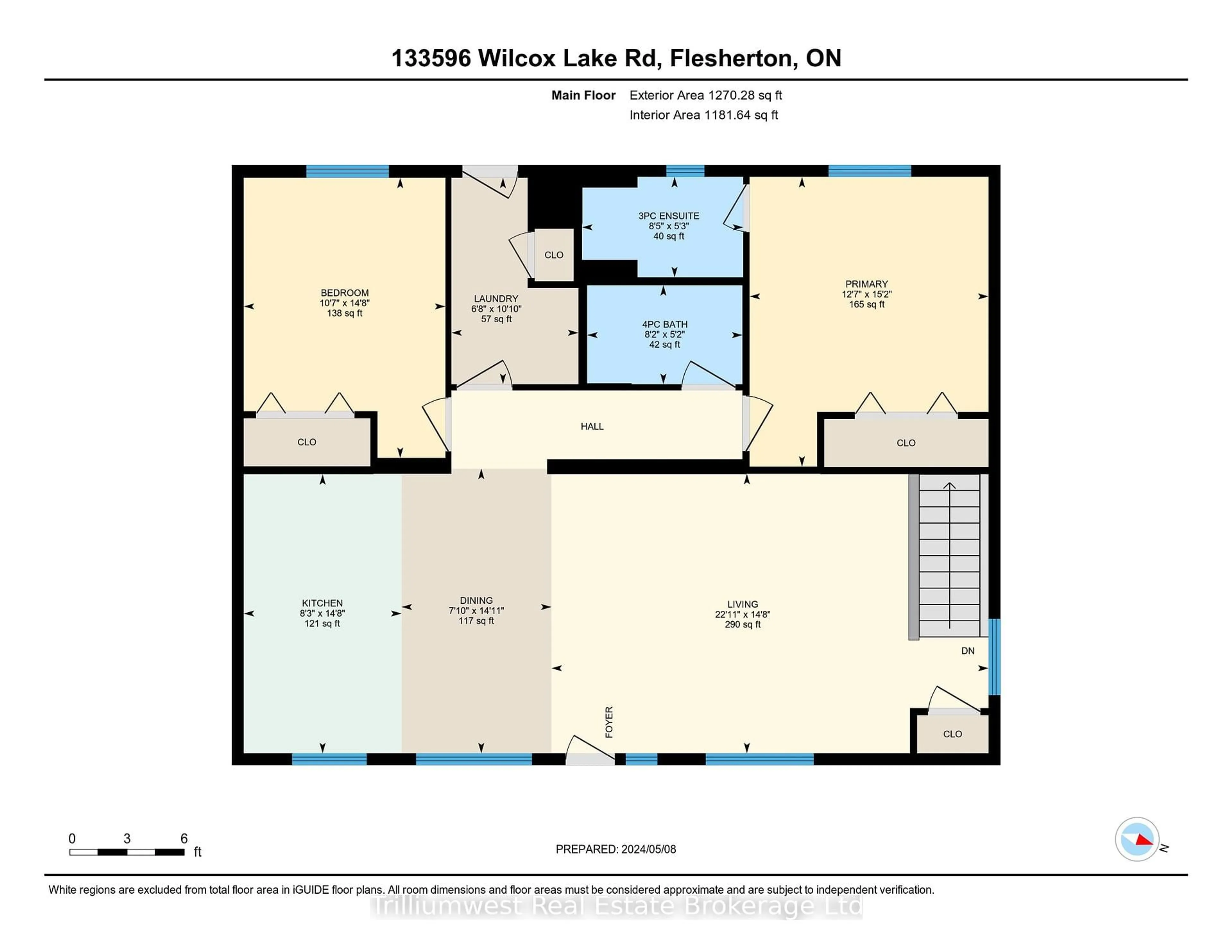 Floor plan for 133596 Wilcox Lake Rd, Grey Highlands Ontario N0C 1E0