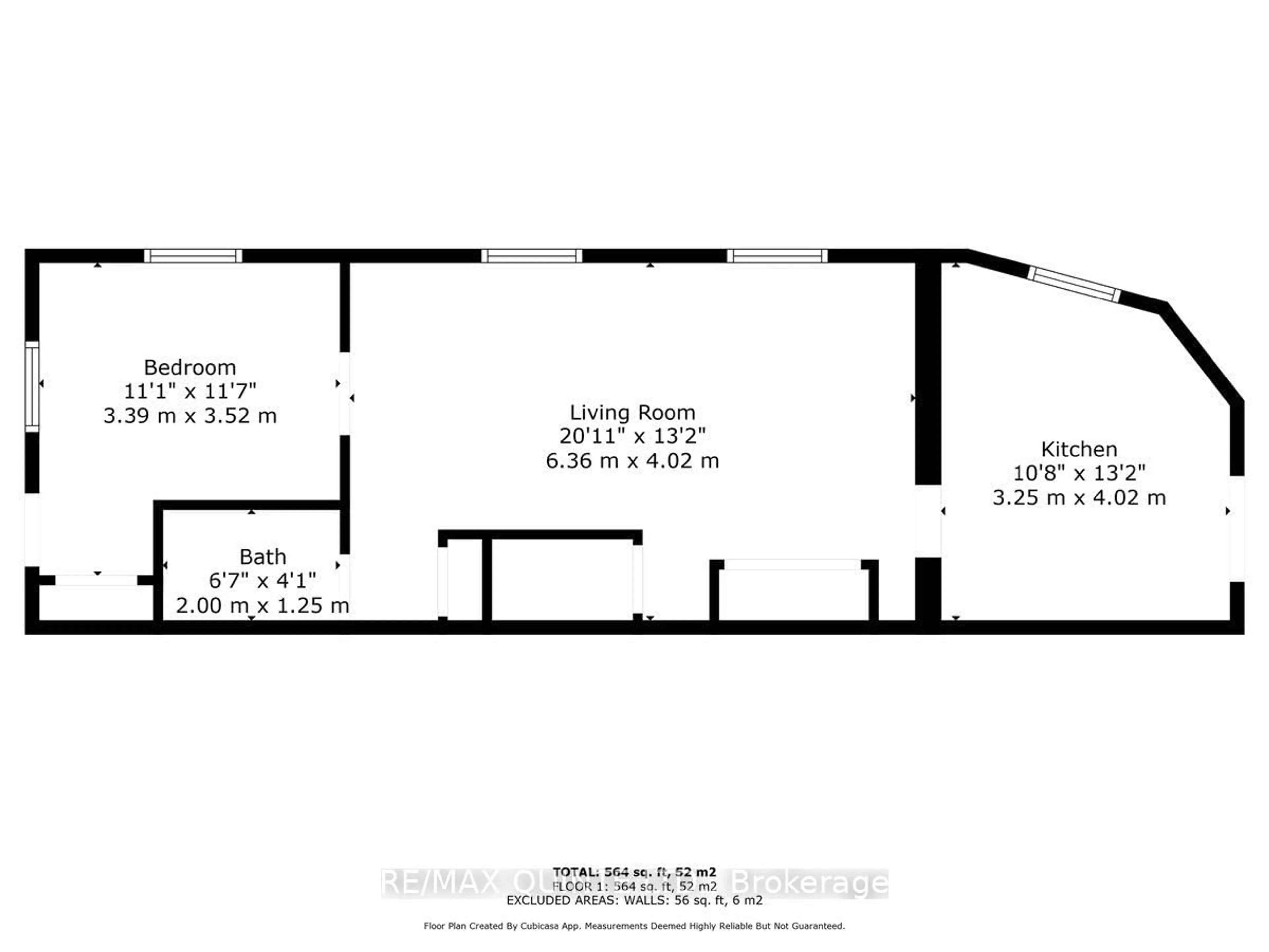 Floor plan for 5-7 Chapel St, Prince Edward County Ontario K0K 2T0