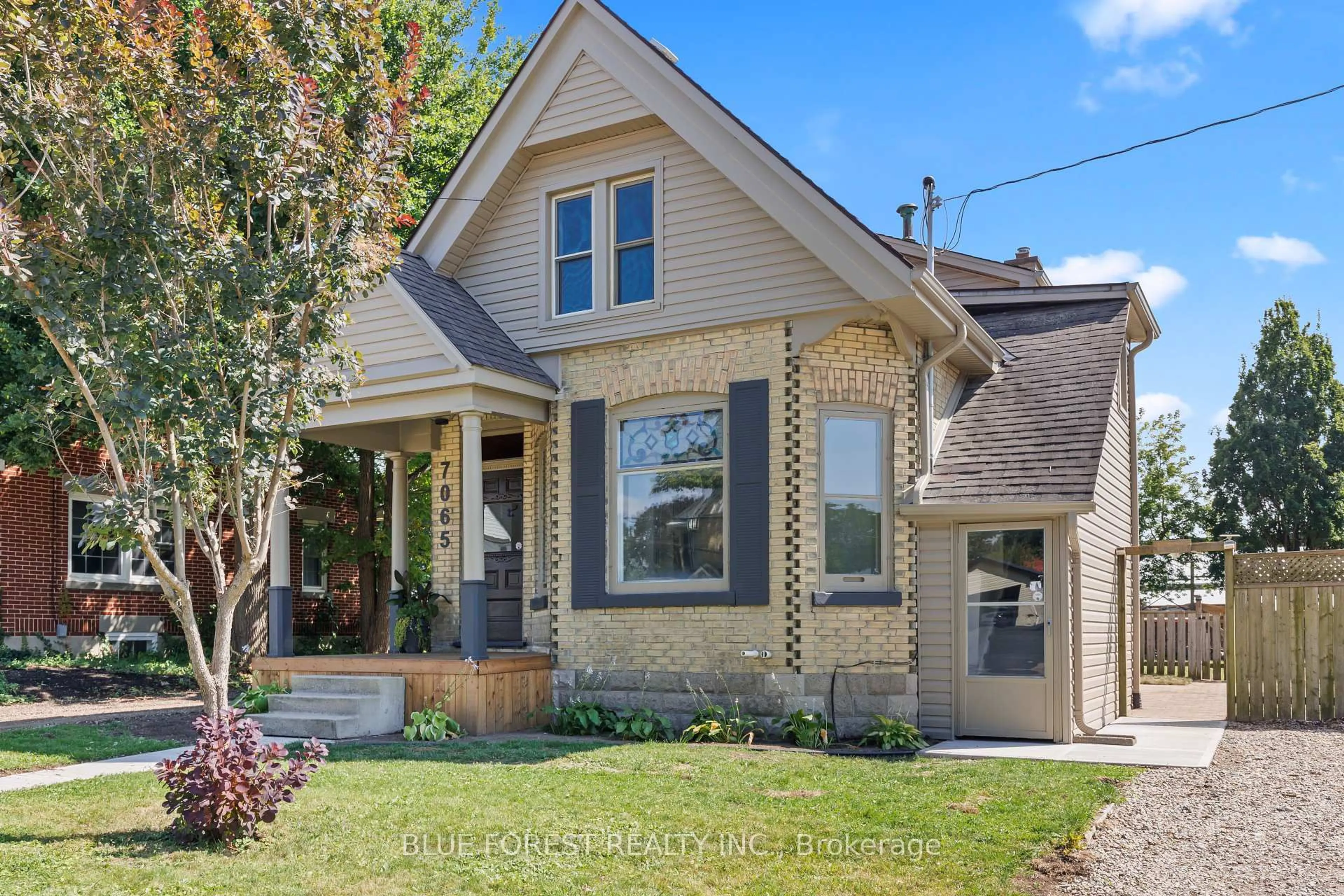 Home with brick exterior material, street for 7065 Longwoods Rd, London South Ontario N6P 1B6
