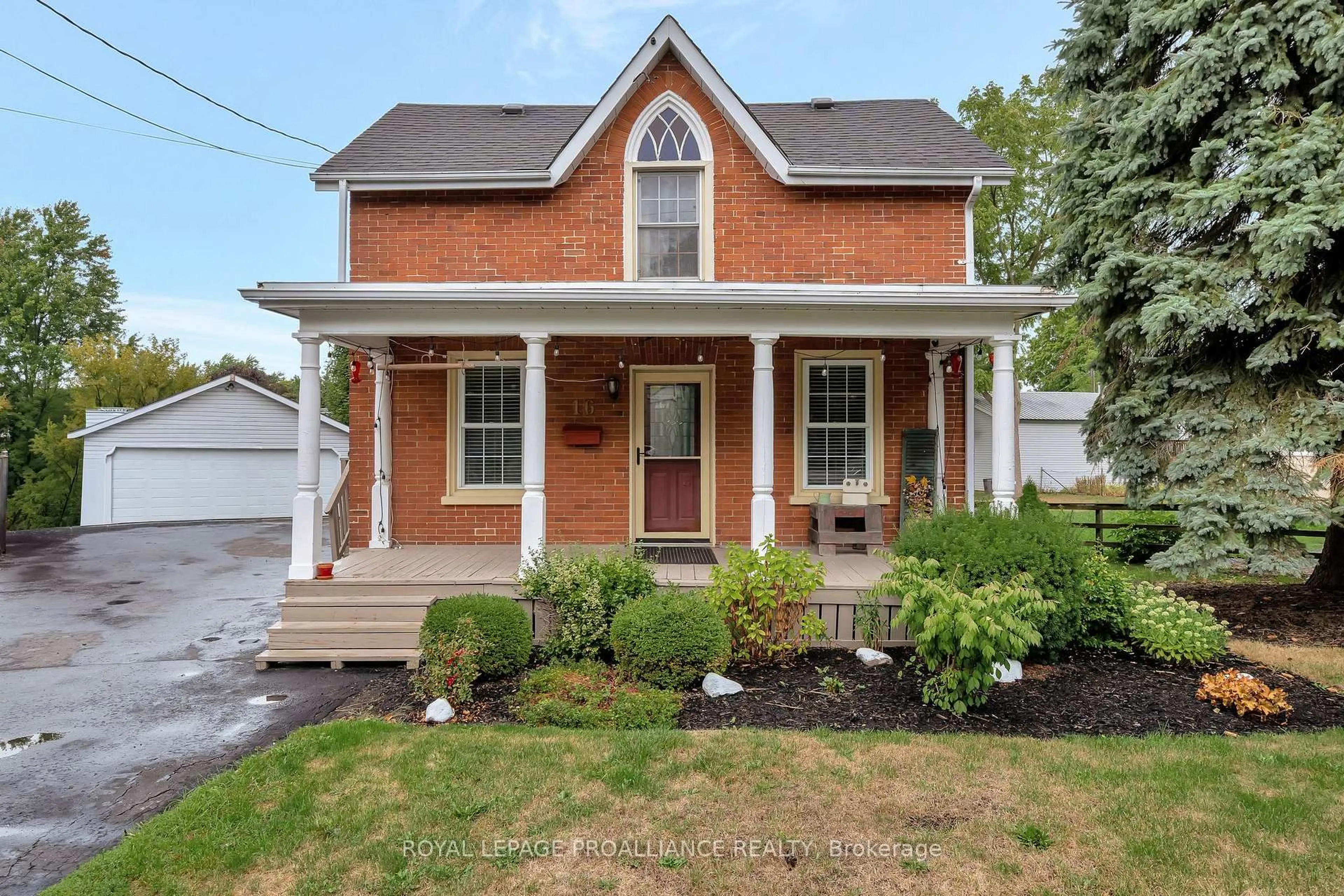 Home with brick exterior material, street for 16 Benjamin St, Belleville Ontario K8P 1P7