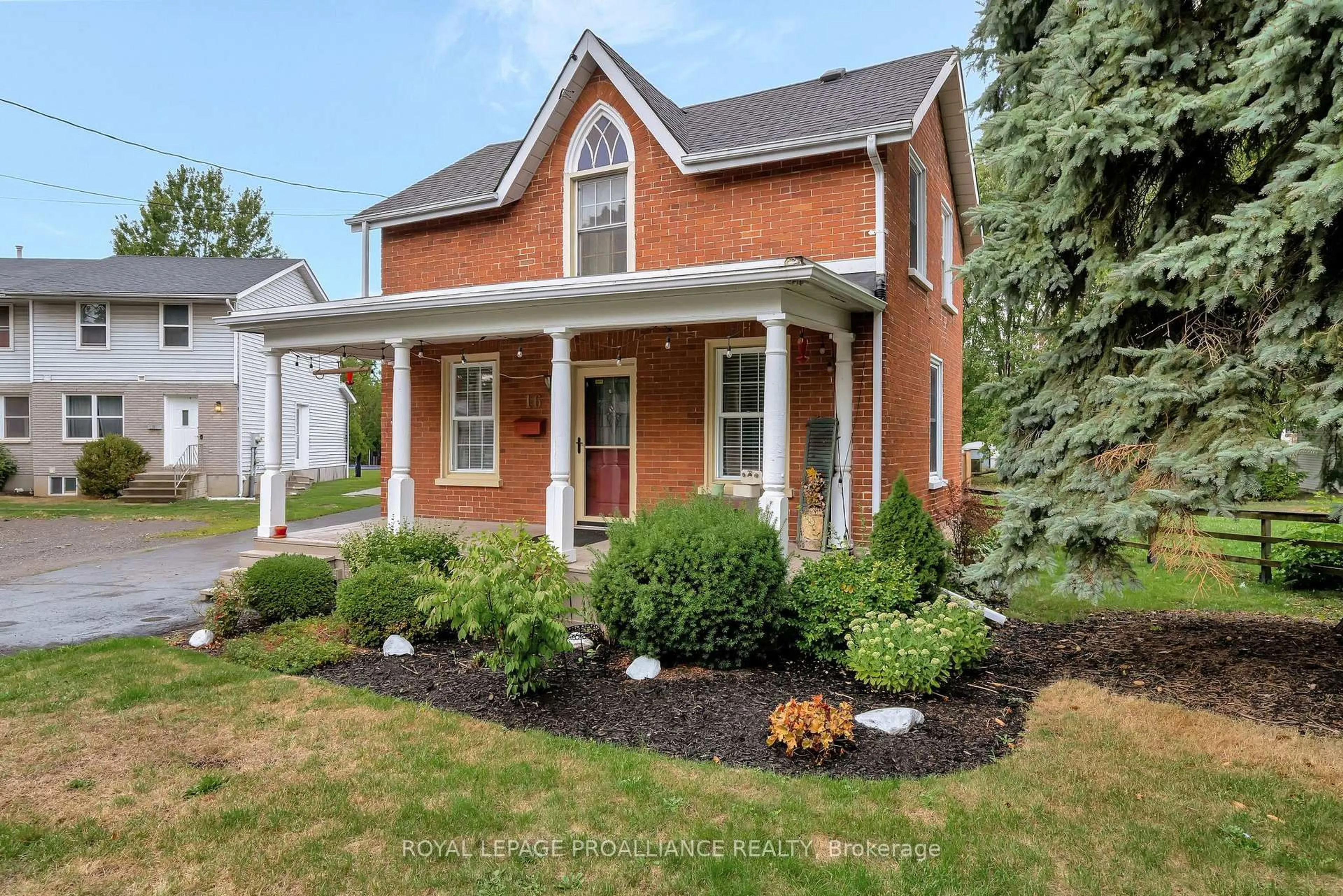 Home with brick exterior material, street for 16 Benjamin St, Belleville Ontario K8P 1P7