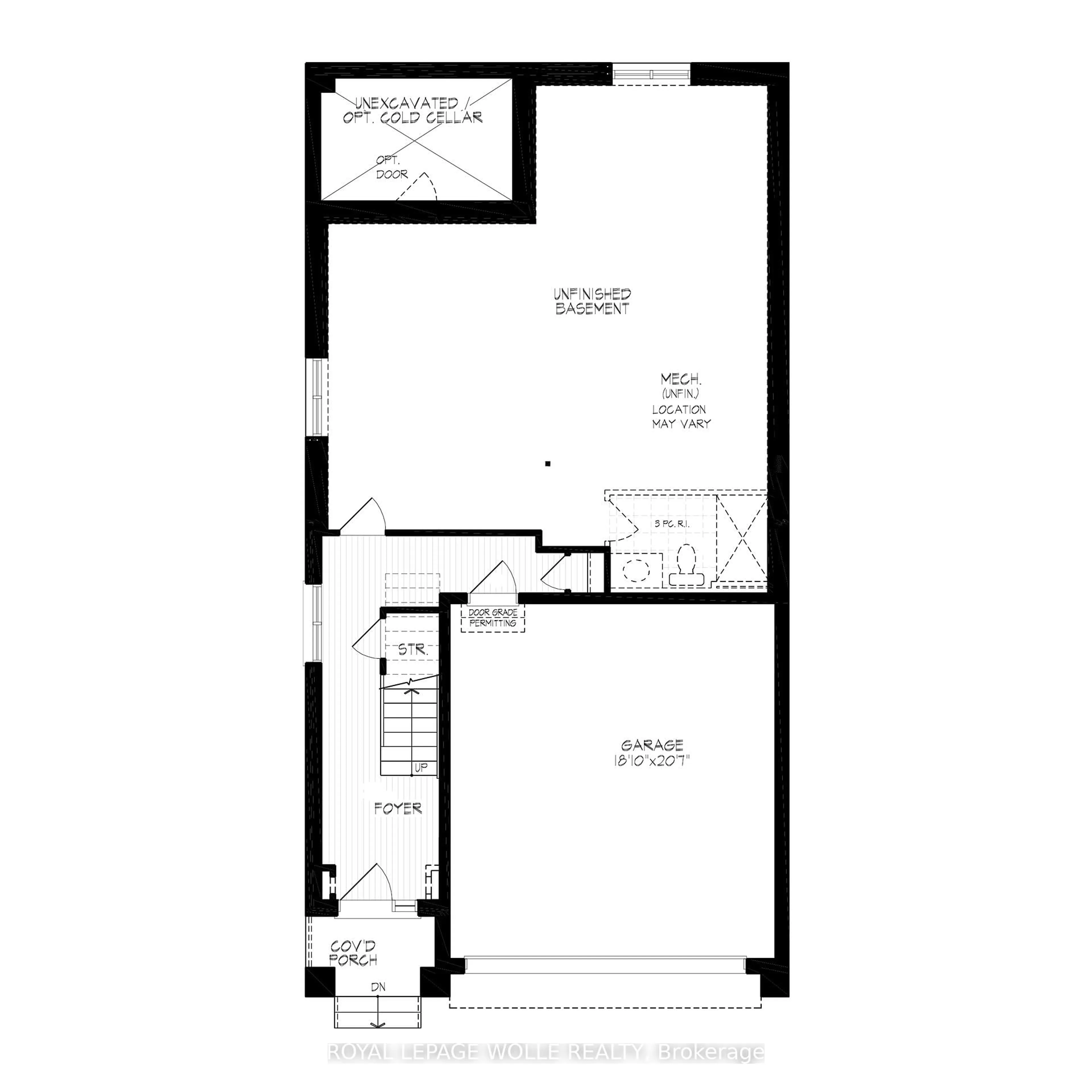 Floor plan for 337 Canada Plum St, Waterloo Ontario N2V 0H8