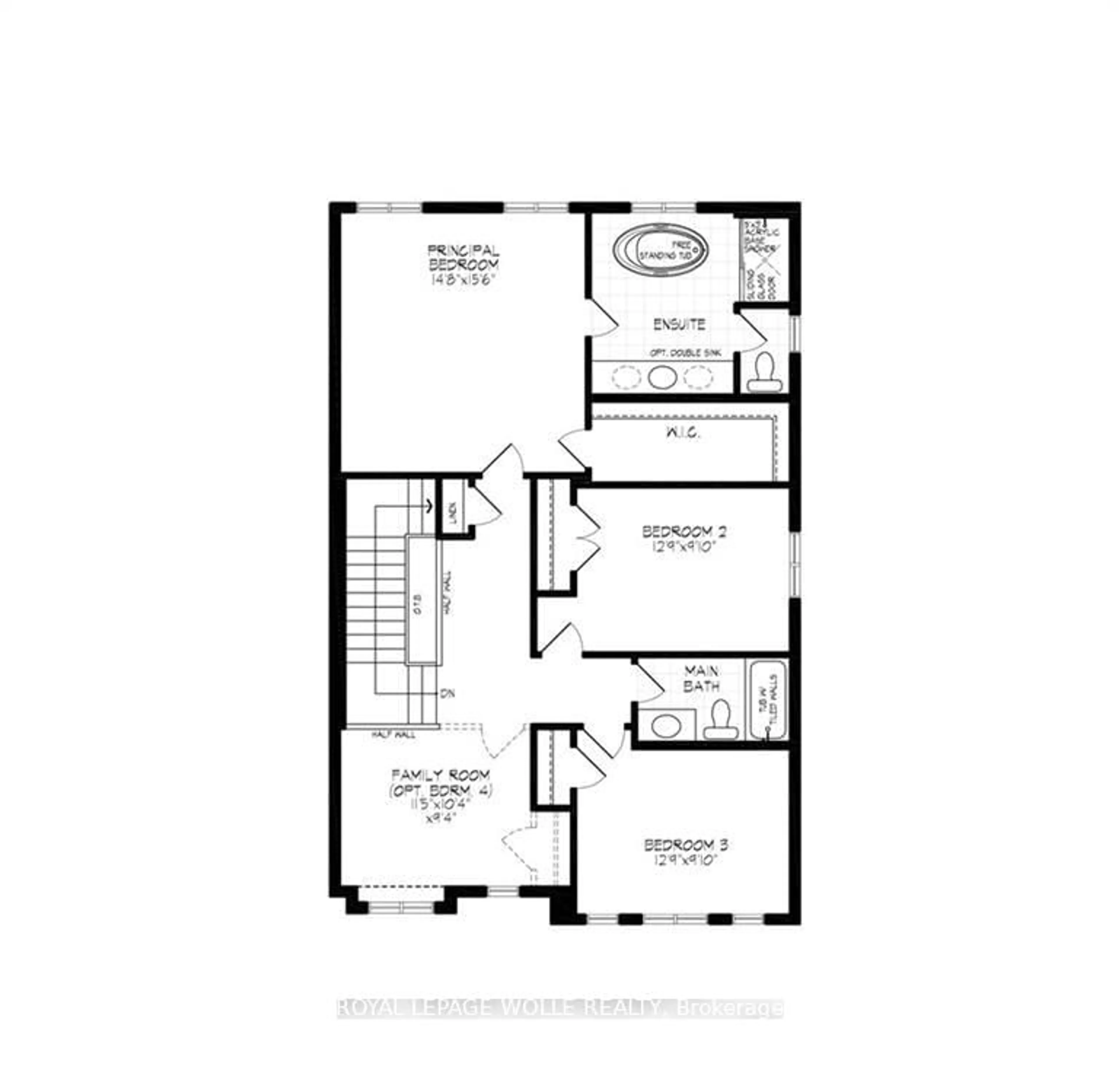 Floor plan for 690 Autumn Willow Dr, Waterloo Ontario N2V 0H9