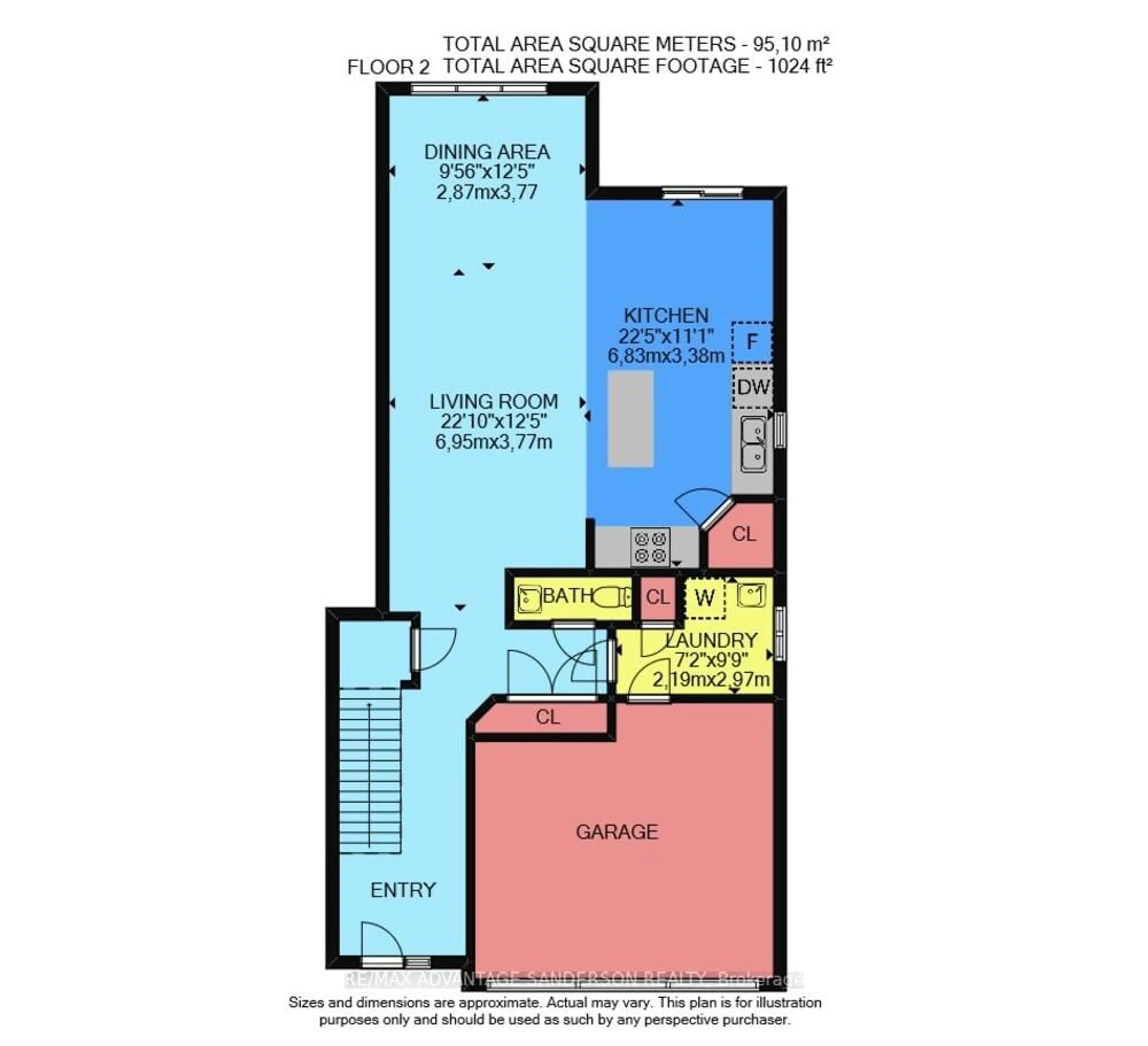 Floor plan for 3450 Paulpeel Ave, London South Ontario N6L 0E2