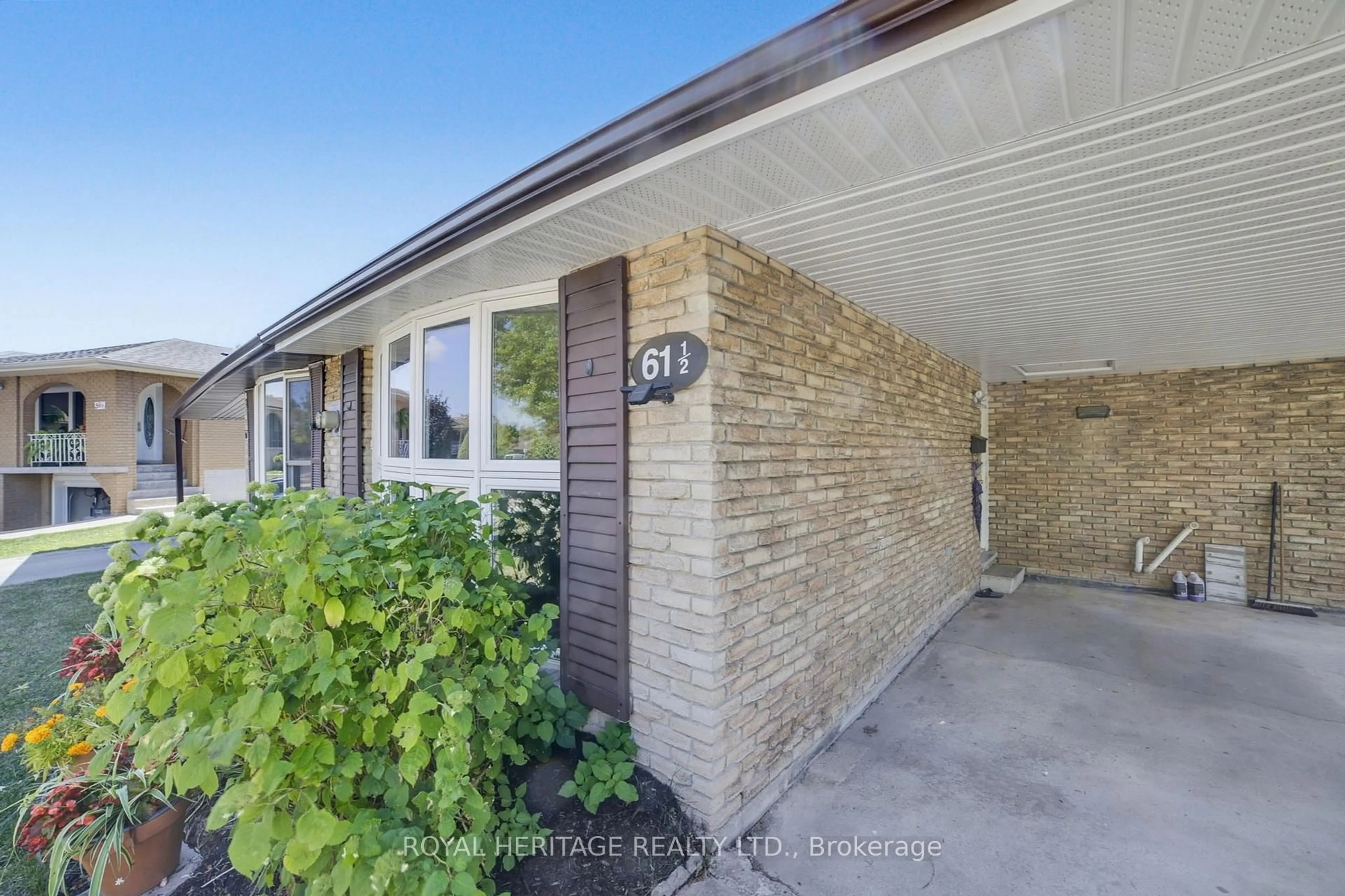 Home with brick exterior material, street for 61 1/2 Eastbury Dr, Hamilton Ontario L8E 2V8