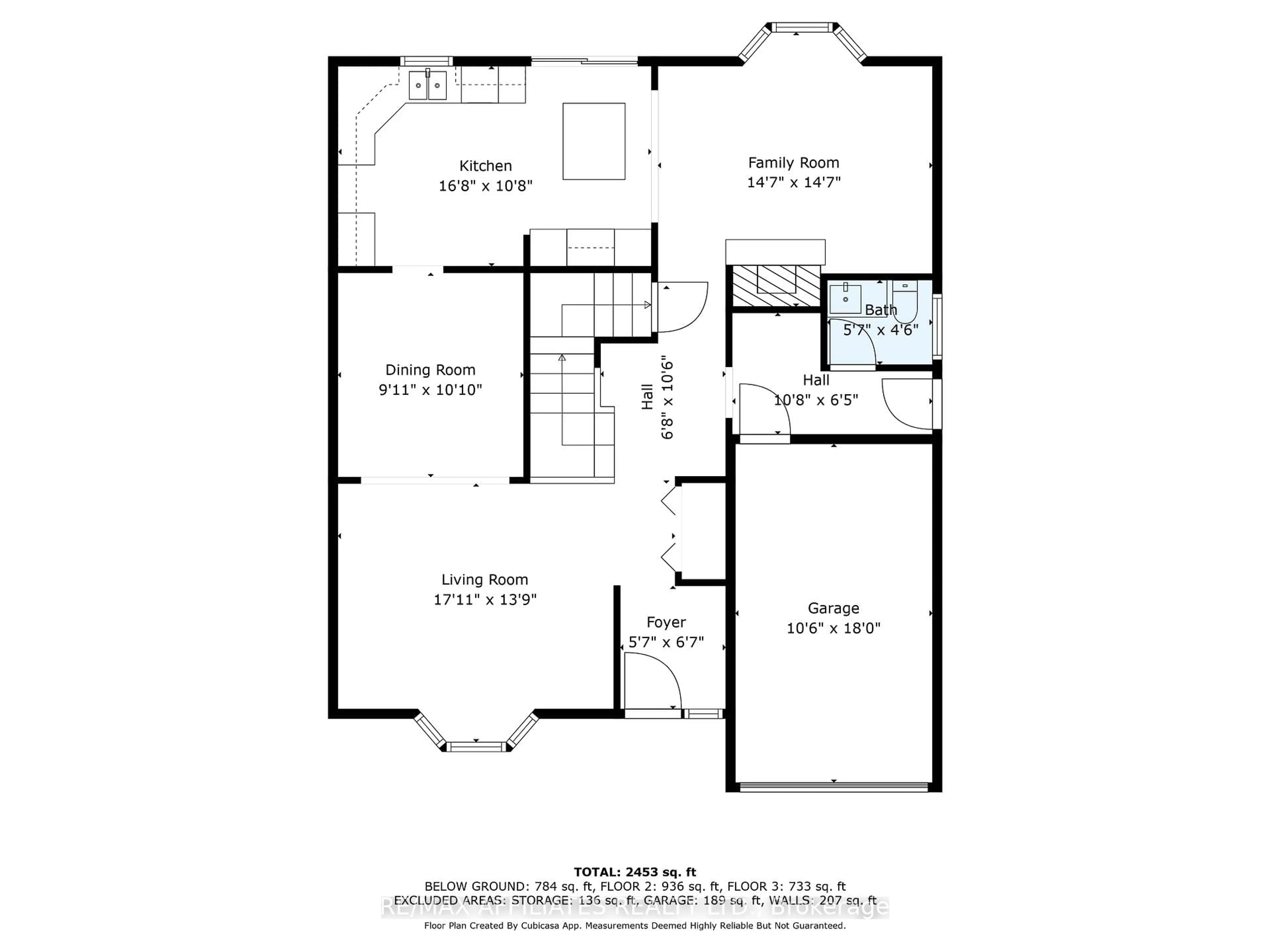 Floor plan for 23 Tamblyn Cres, Kanata Ontario K2L 3A5