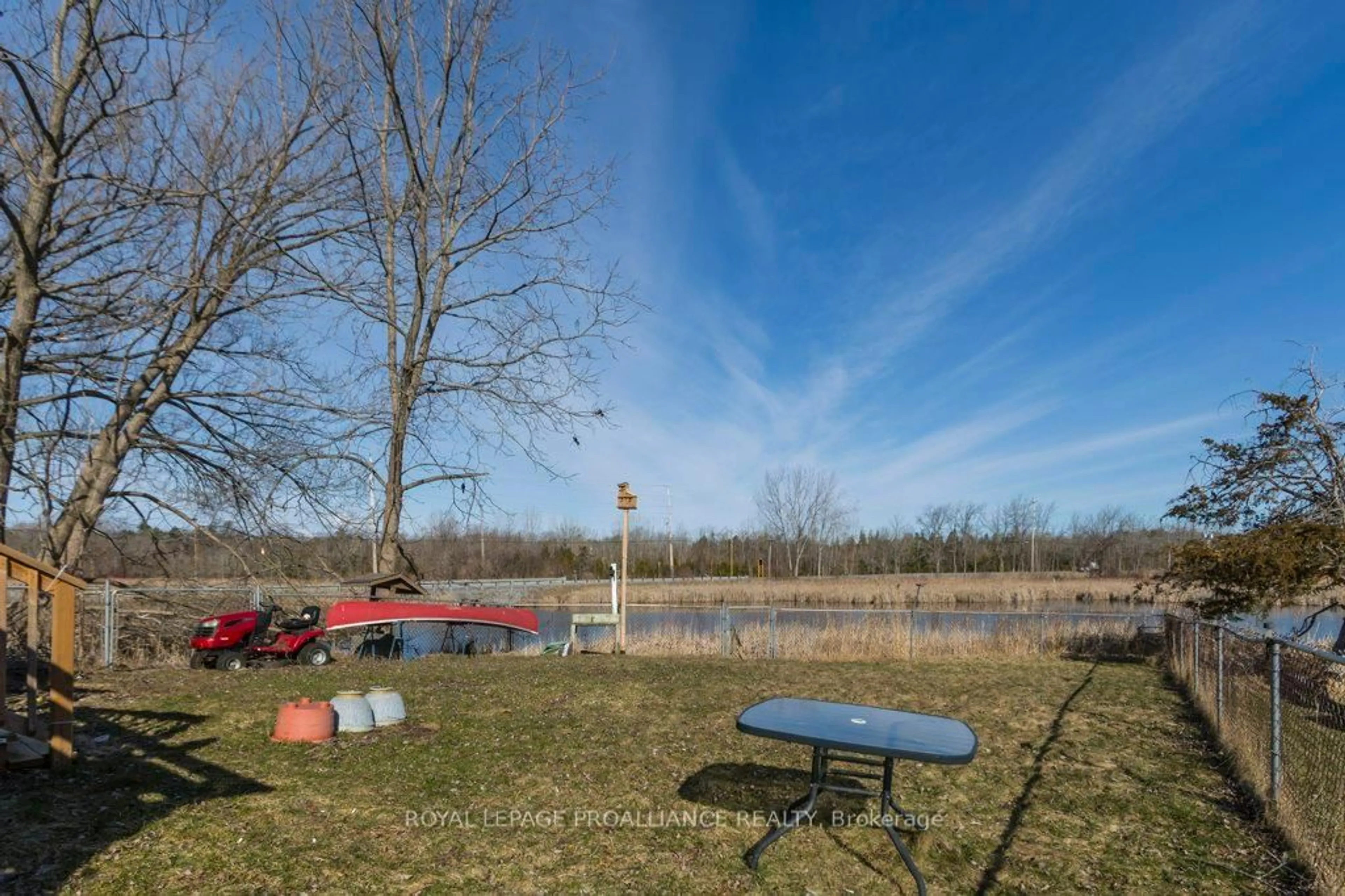 Patio, water/lake/river/ocean view for 16 Dead Creek Rd, Quinte West Ontario K0K 1L0