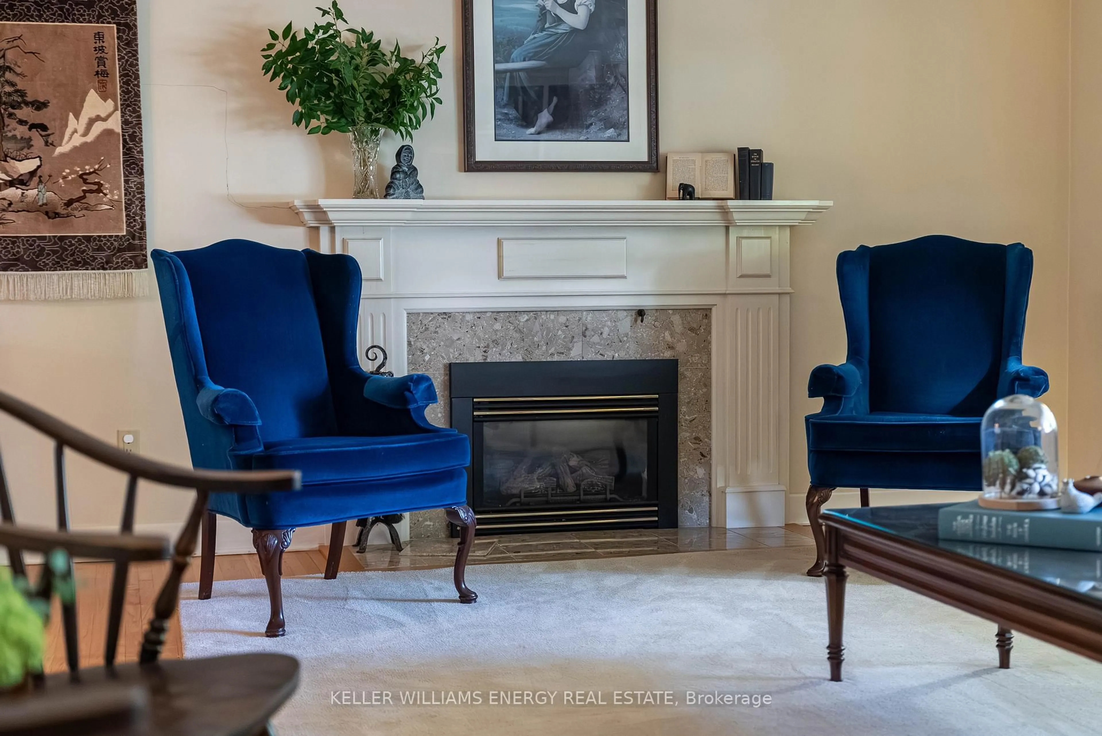 Living room with furniture, unknown for 15 Southwood Cres, Belleville Ontario K8N 1X4
