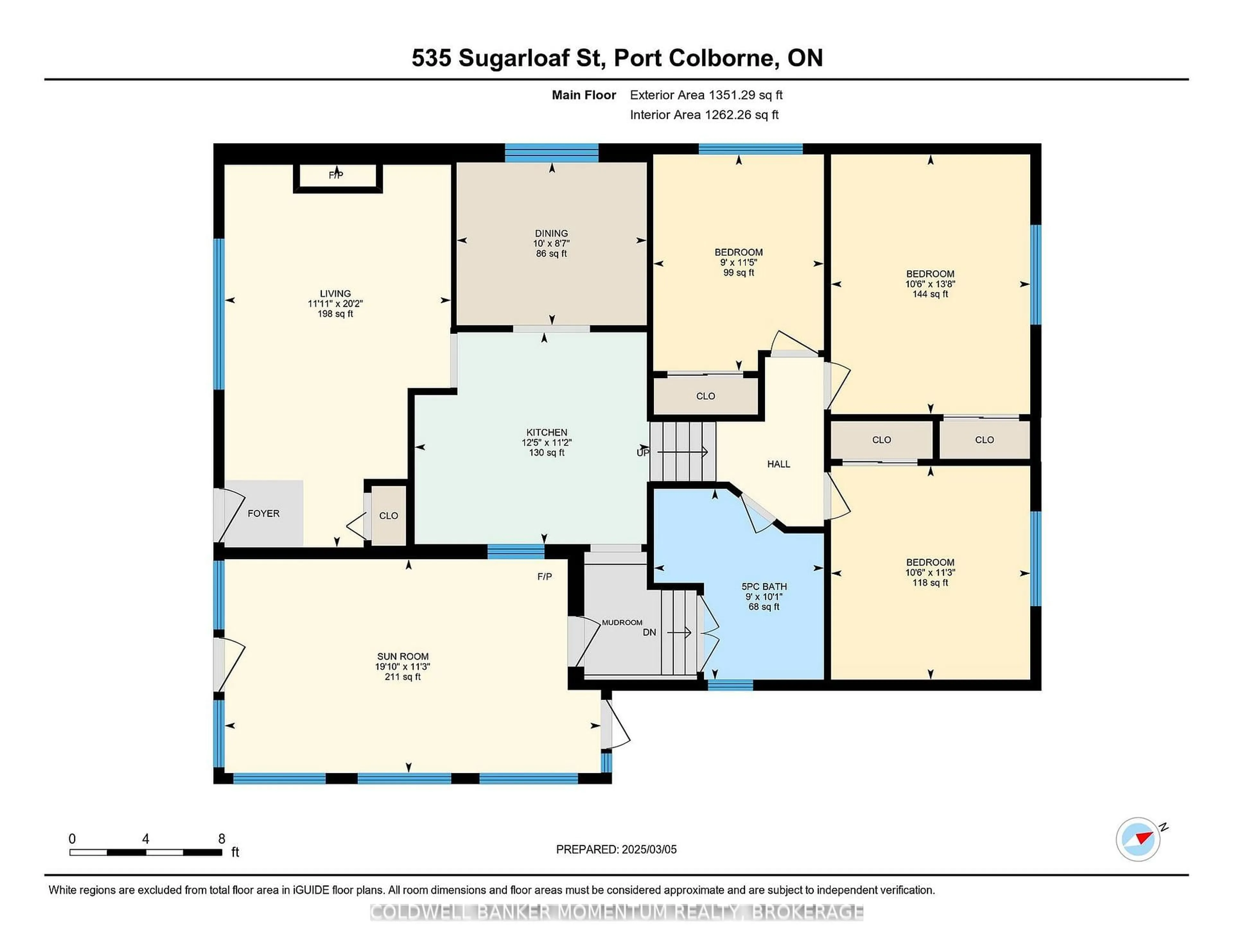 Floor plan for 535 Sugarloaf St, Port Colborne Ontario L3K 2P9