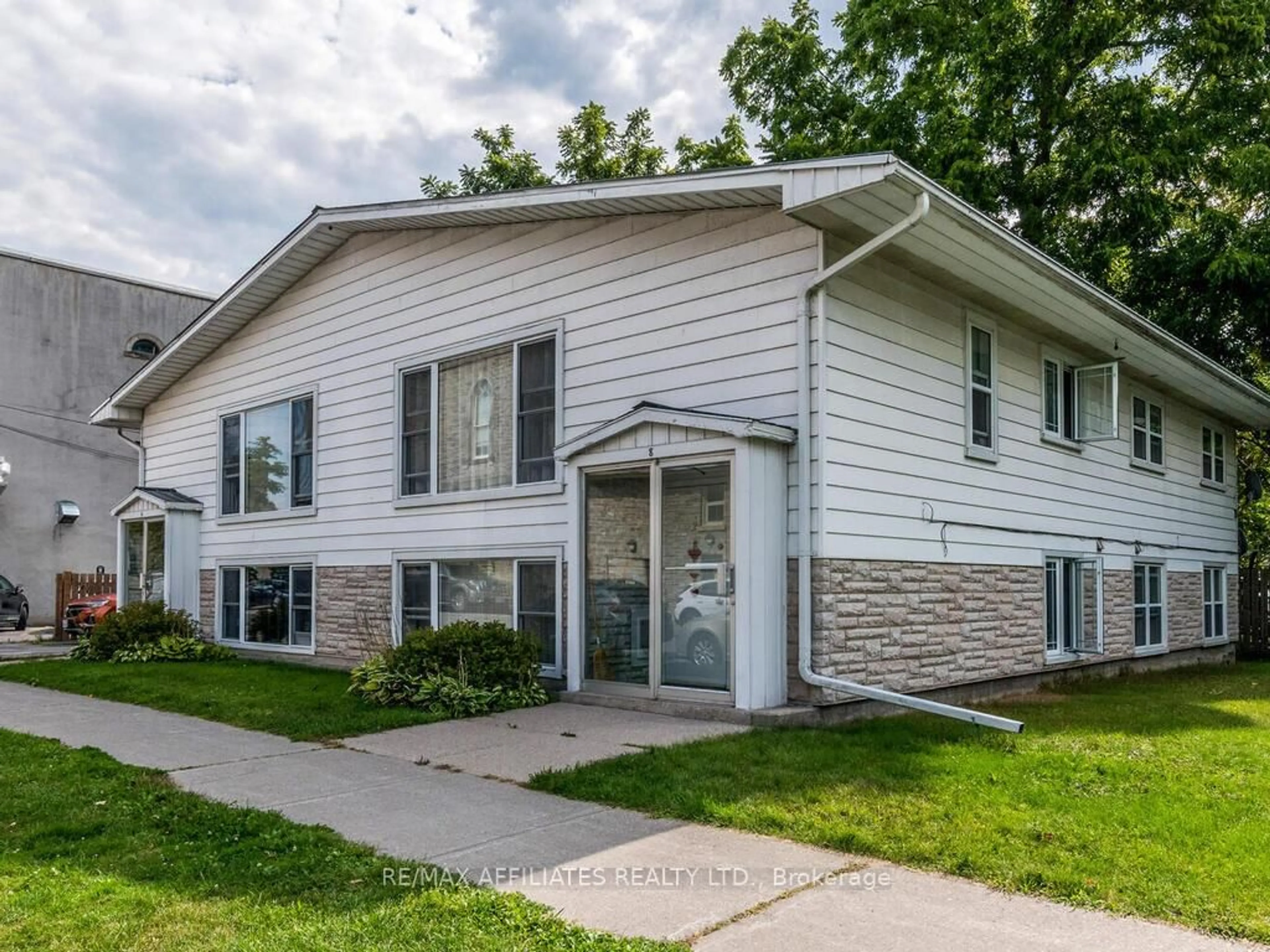 Home with vinyl exterior material, street for 6-8 Market Sq, Perth Ontario K7H 1V7