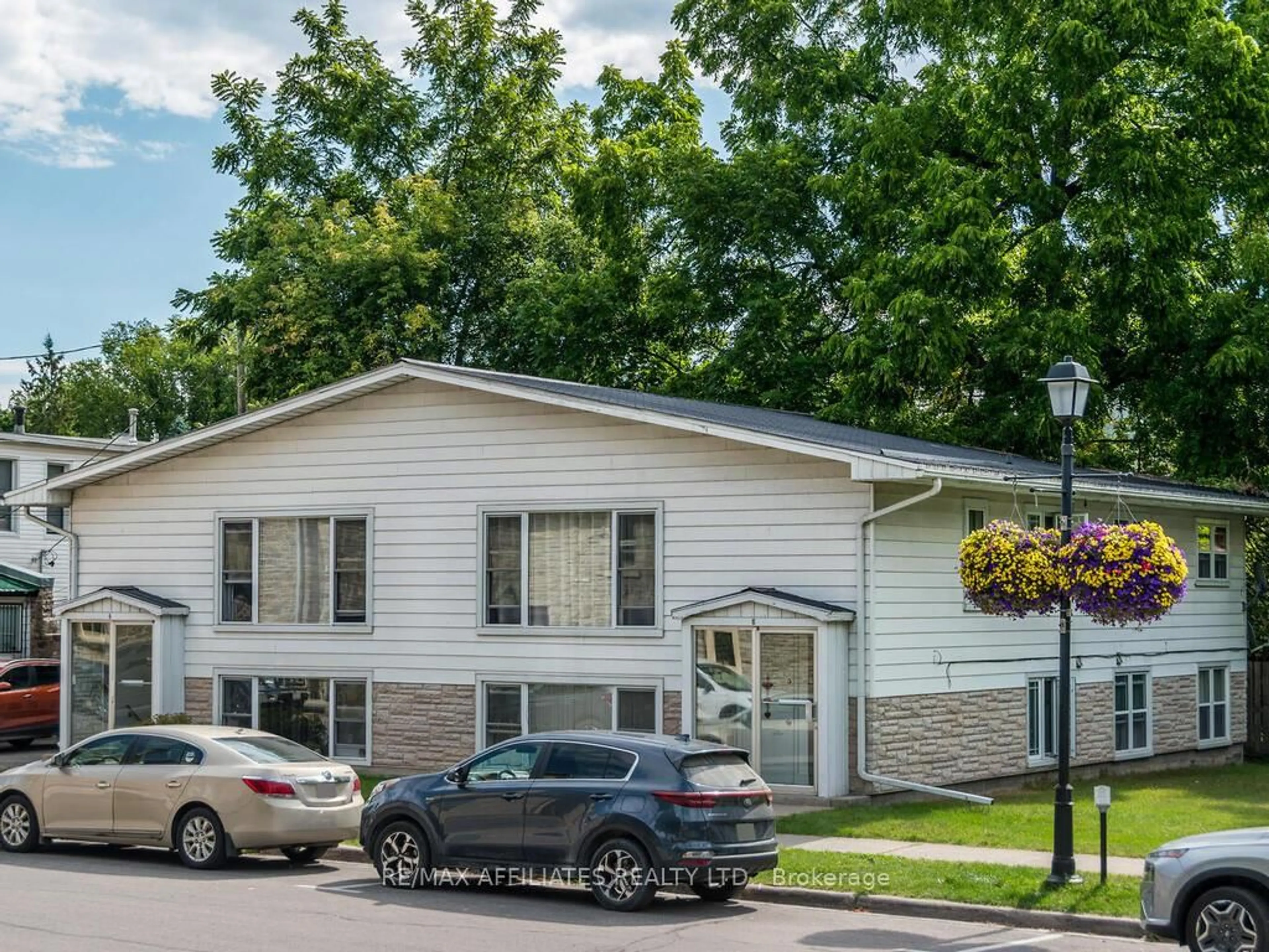 Home with vinyl exterior material, street for 6-8 Market Sq, Perth Ontario K7H 1V7